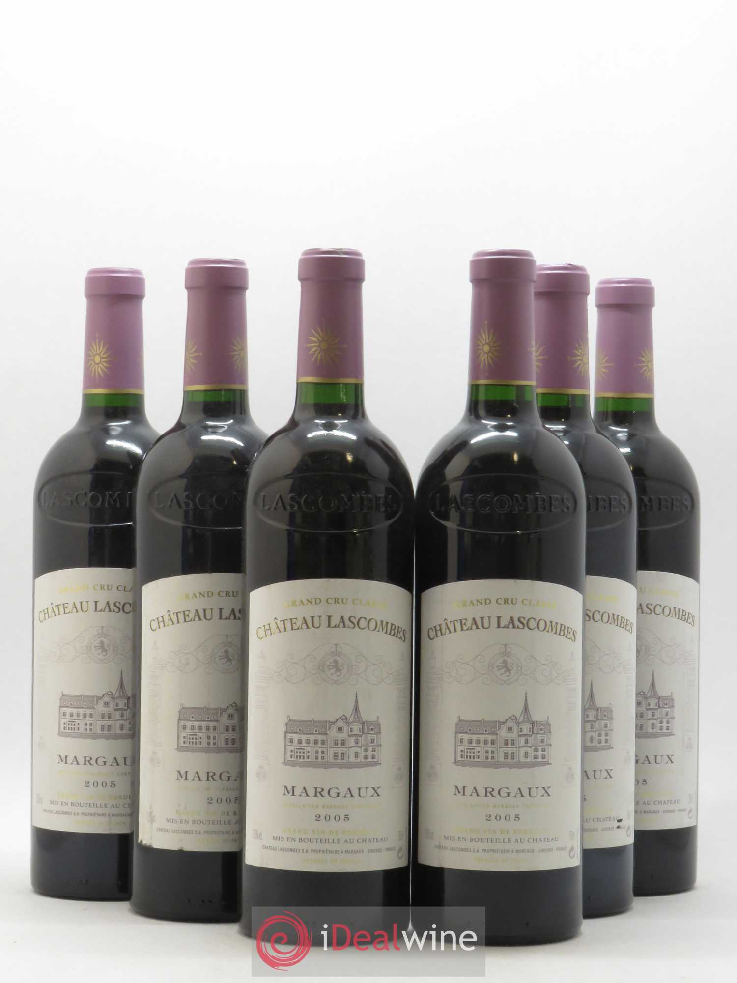 Château Lascombes 2ème Grand Cru Classé 2005 - Lot de 6 bouteilles - 0