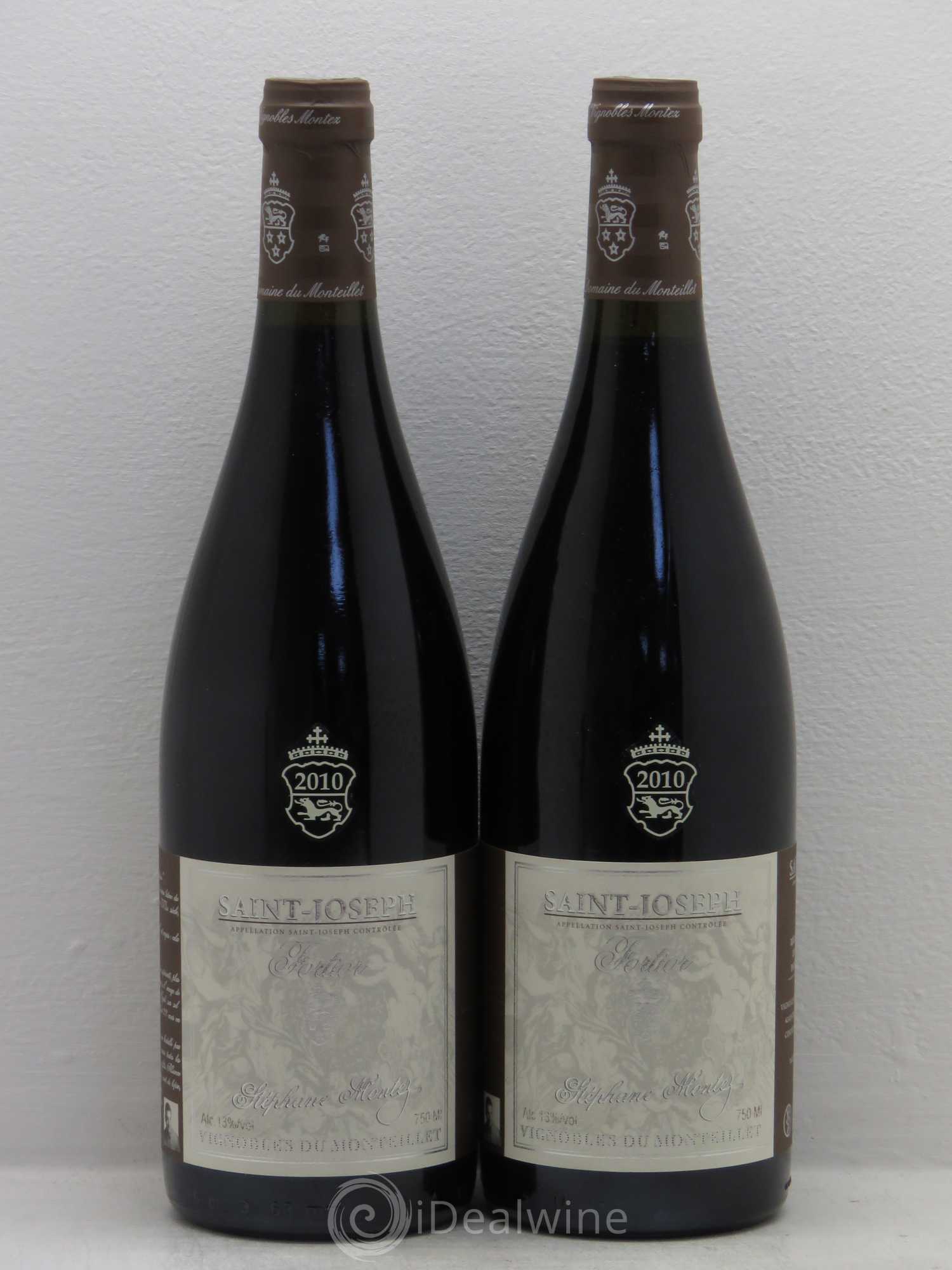 Saint-Joseph Monteillet (Domaine du) - Stéphane Montez Fortior 2010 - Lot de 2 bouteilles - 0