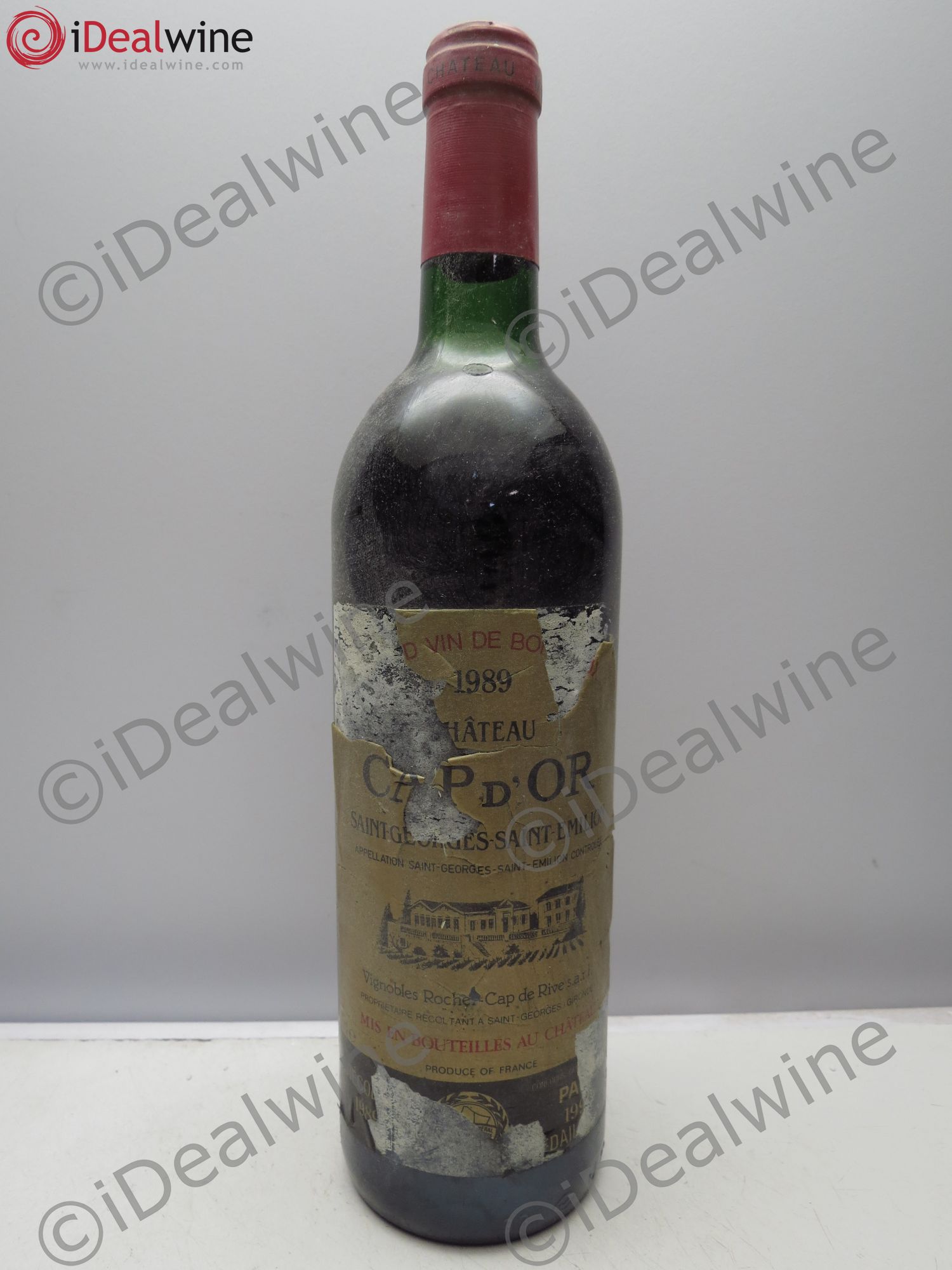 Bordeaux Château Cap d'Or Saint Georges Saint Emilion (sans prix de réserve / no reserve) 1989 - Posten von 1 Flasche - 0