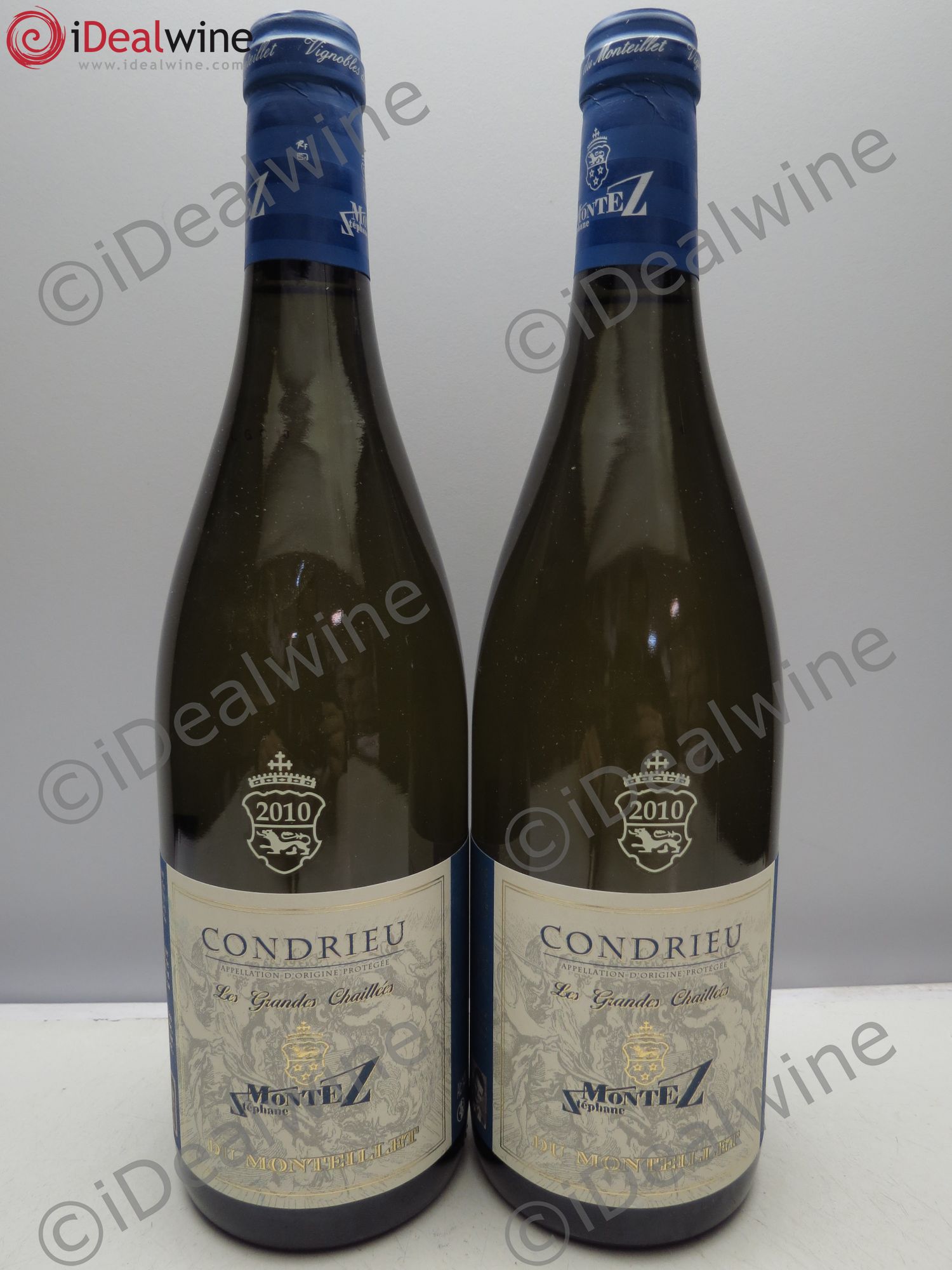 Condrieu les Grandes Chaillées 2010 - Posten von 2 Flaschen - 0