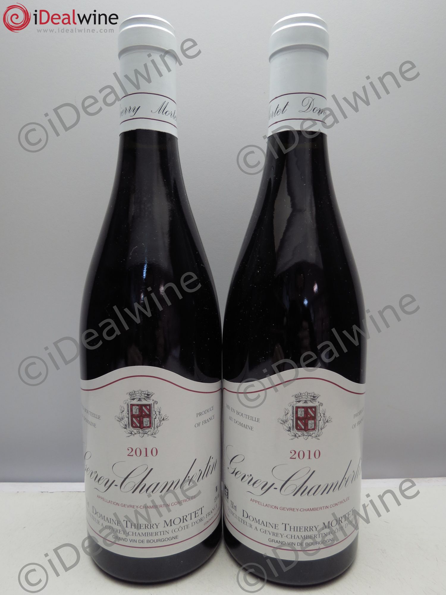 Gevrey-Chambertin Domaine Thierry Mortet 2010 - Posten von 2 Flaschen - 0