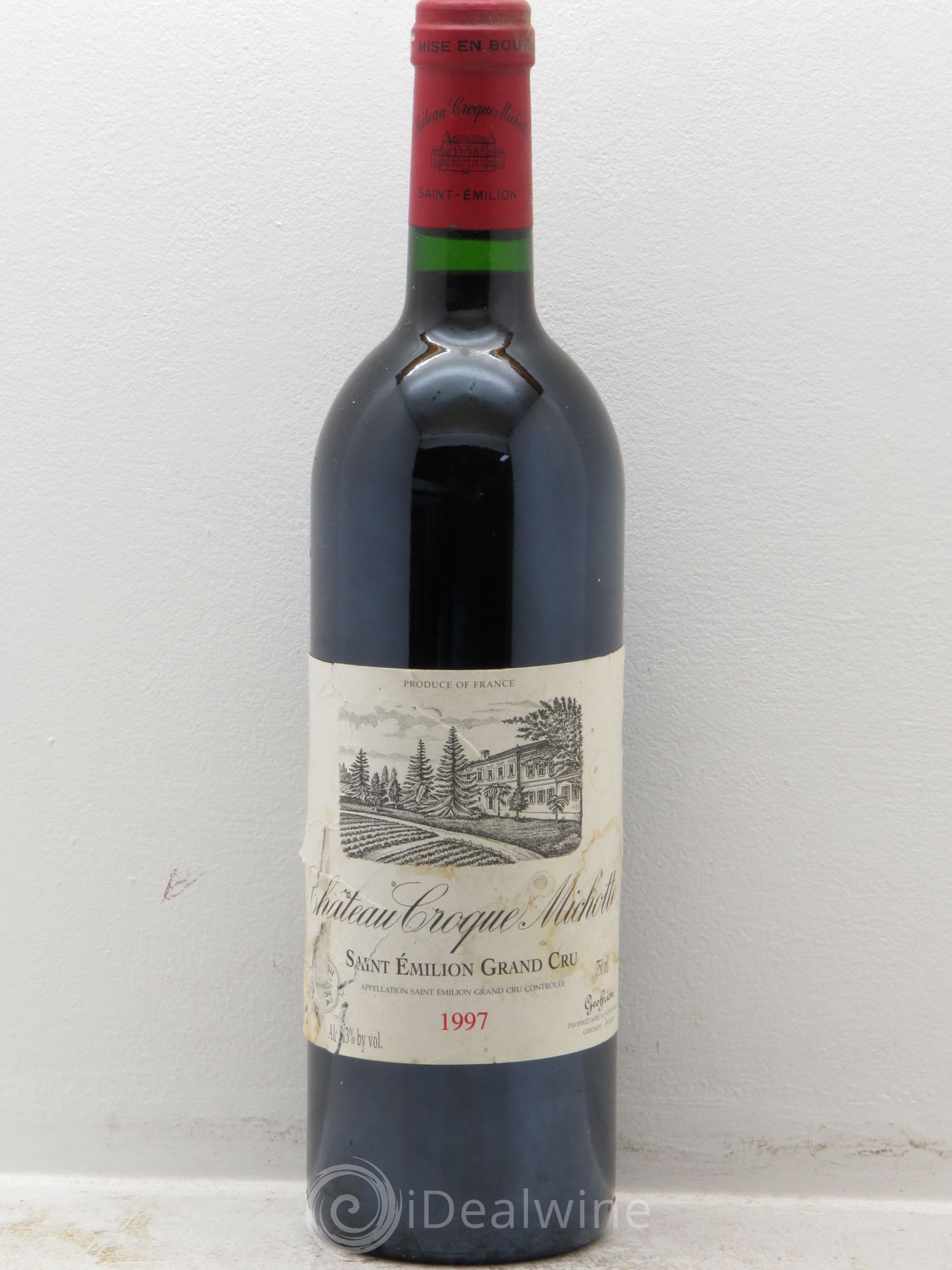 Château Croque Michotte 1997 - Lot de 1 bouteille - 0