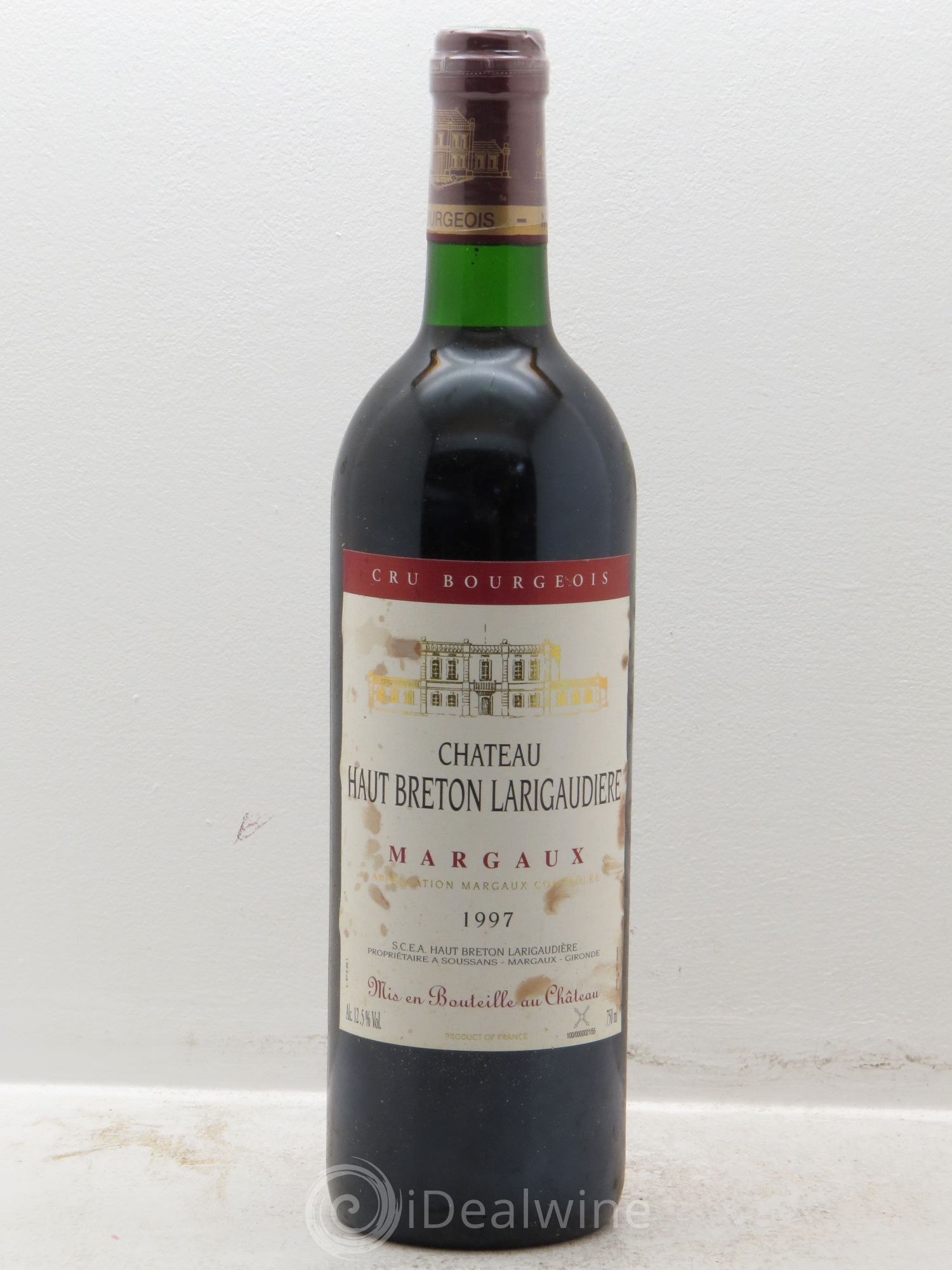 Bordeaux Château Haut Breton Larigaudière Margaux (sans prix de réserve) 1997 - Posten von 1 Flasche - 0