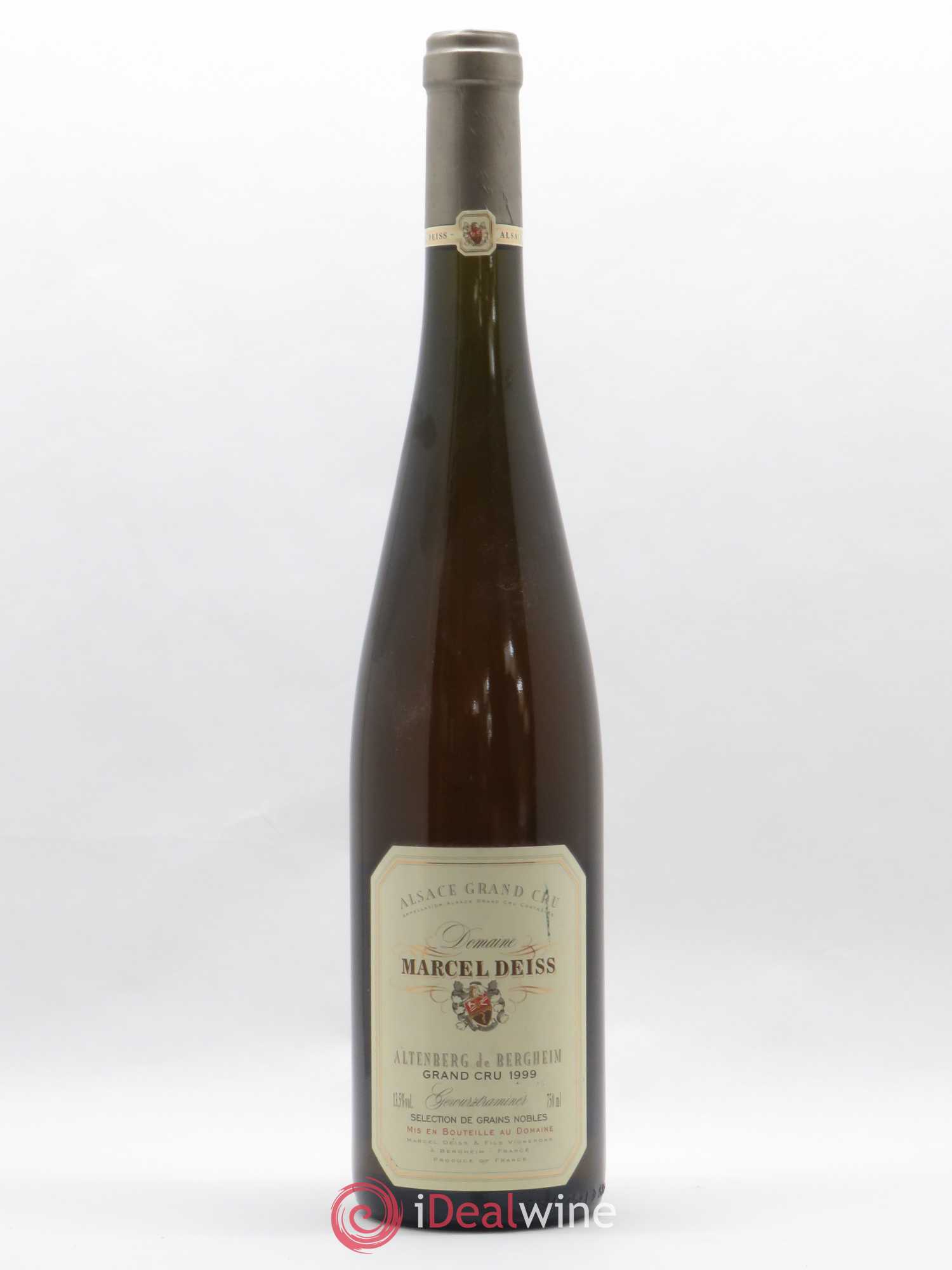 Alsace Gewurztraminer Sélection de Grains Nobles Grand Cru Altenberg de Bergheim Marcel Deiss (Domaine) 1999 - Lotto di 1 bottiglia - 0