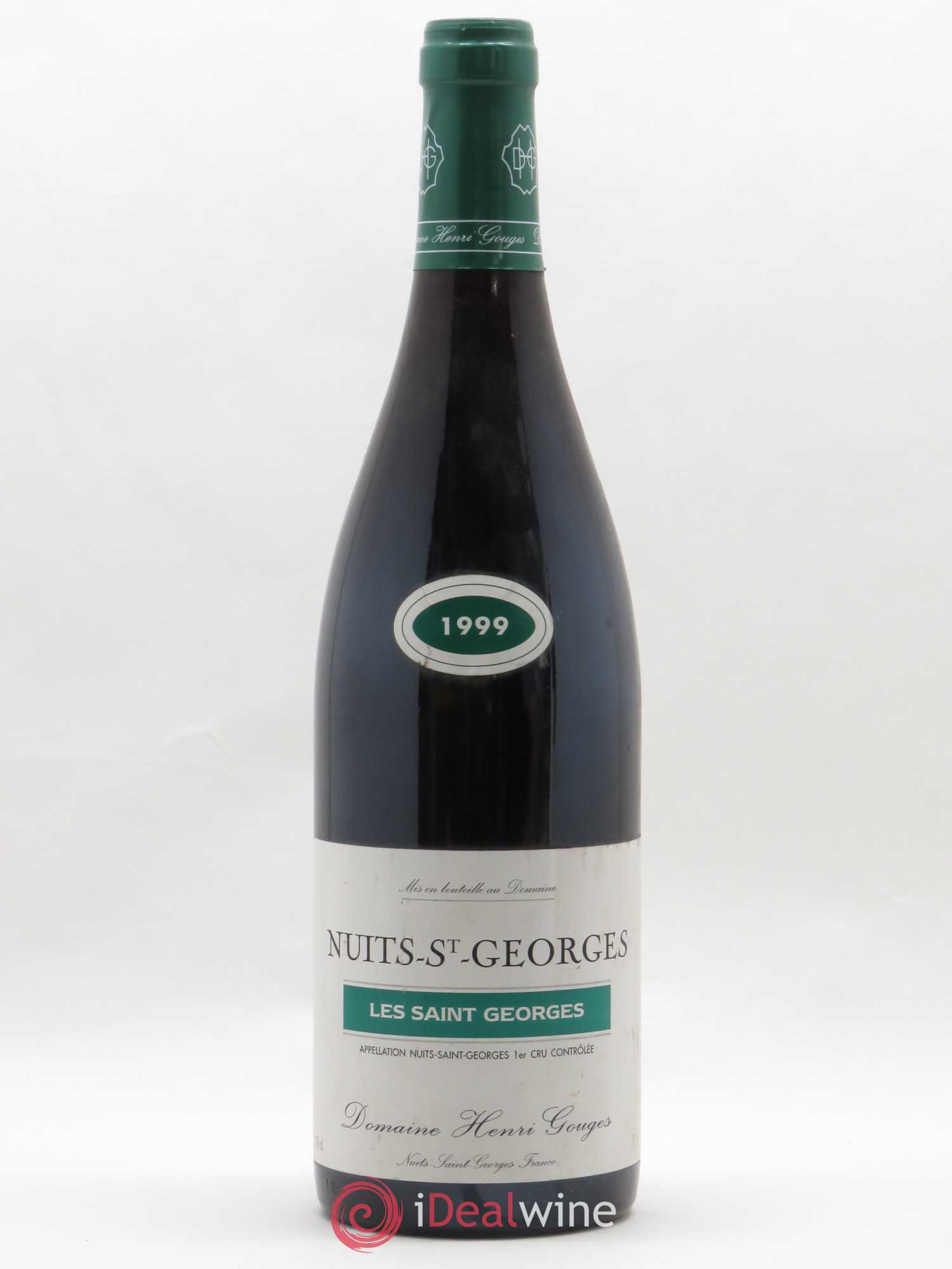Nuits-Saint-Georges 1er Cru Les Saints Georges Henri Gouges 1999 - Lot de 1 bouteille - 0
