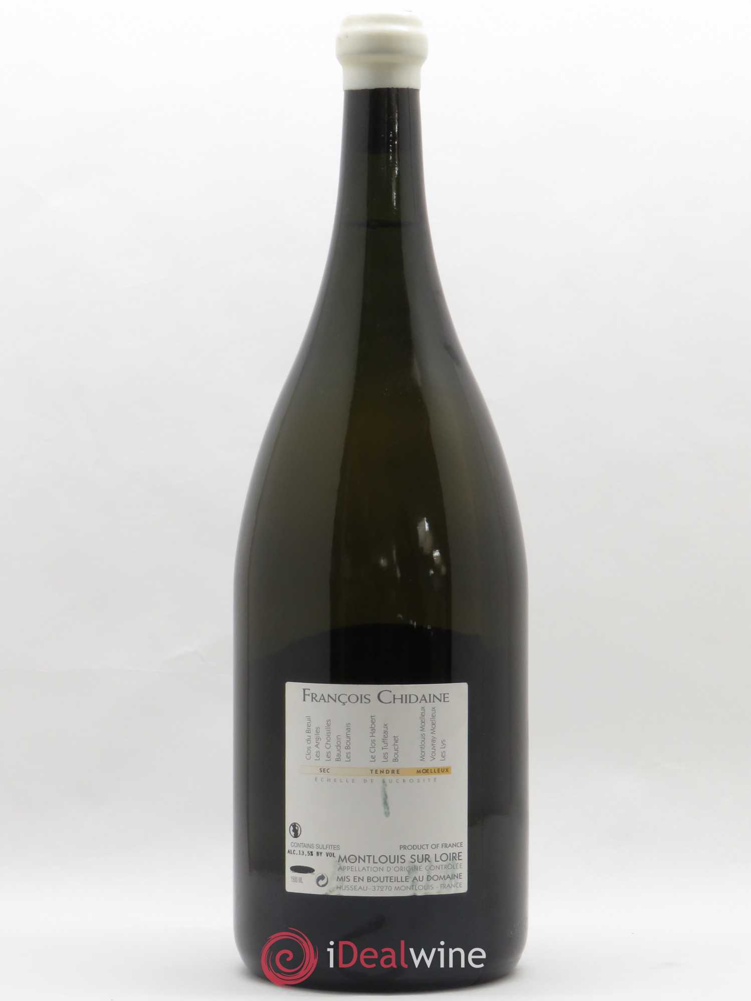 Montlouis-sur-Loire Les Bournais Franc de Pied François Chidaine 2014 - Lot de 1 magnum - 1