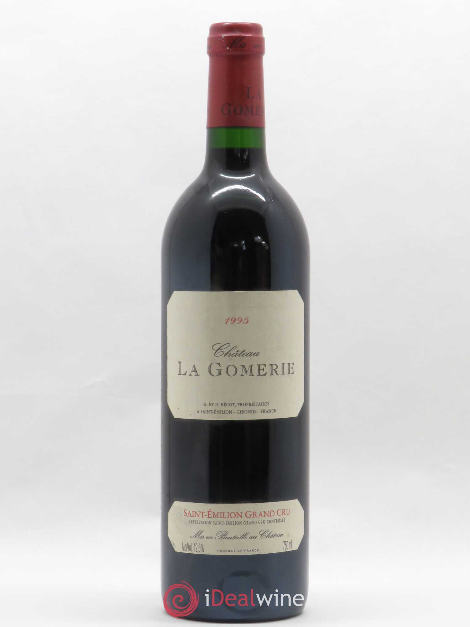 Château La Gomerie 1995 - Lot de 1 bouteille - 0