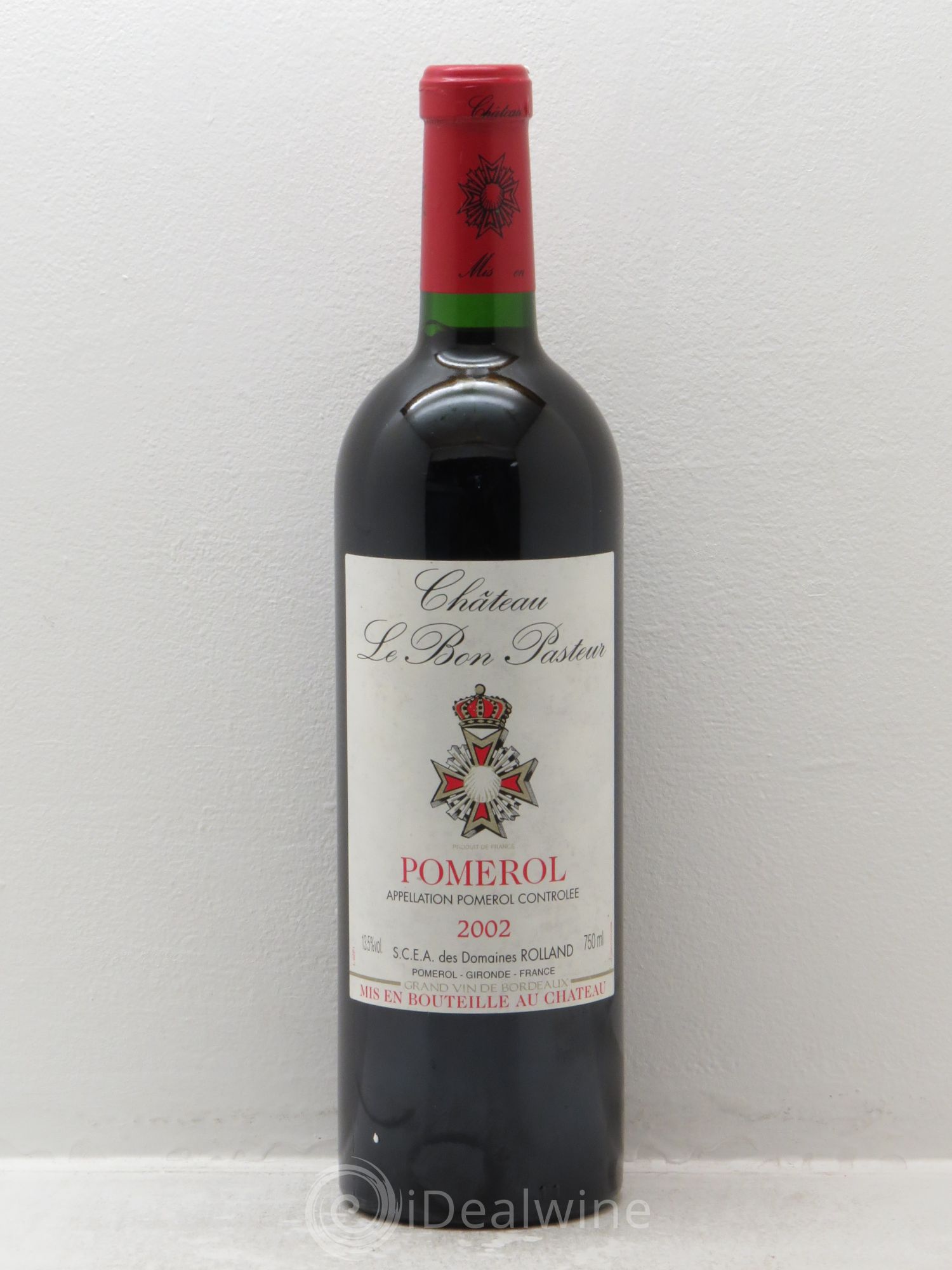 Château le Bon Pasteur 2002 - Lot de 1 bouteille - 0