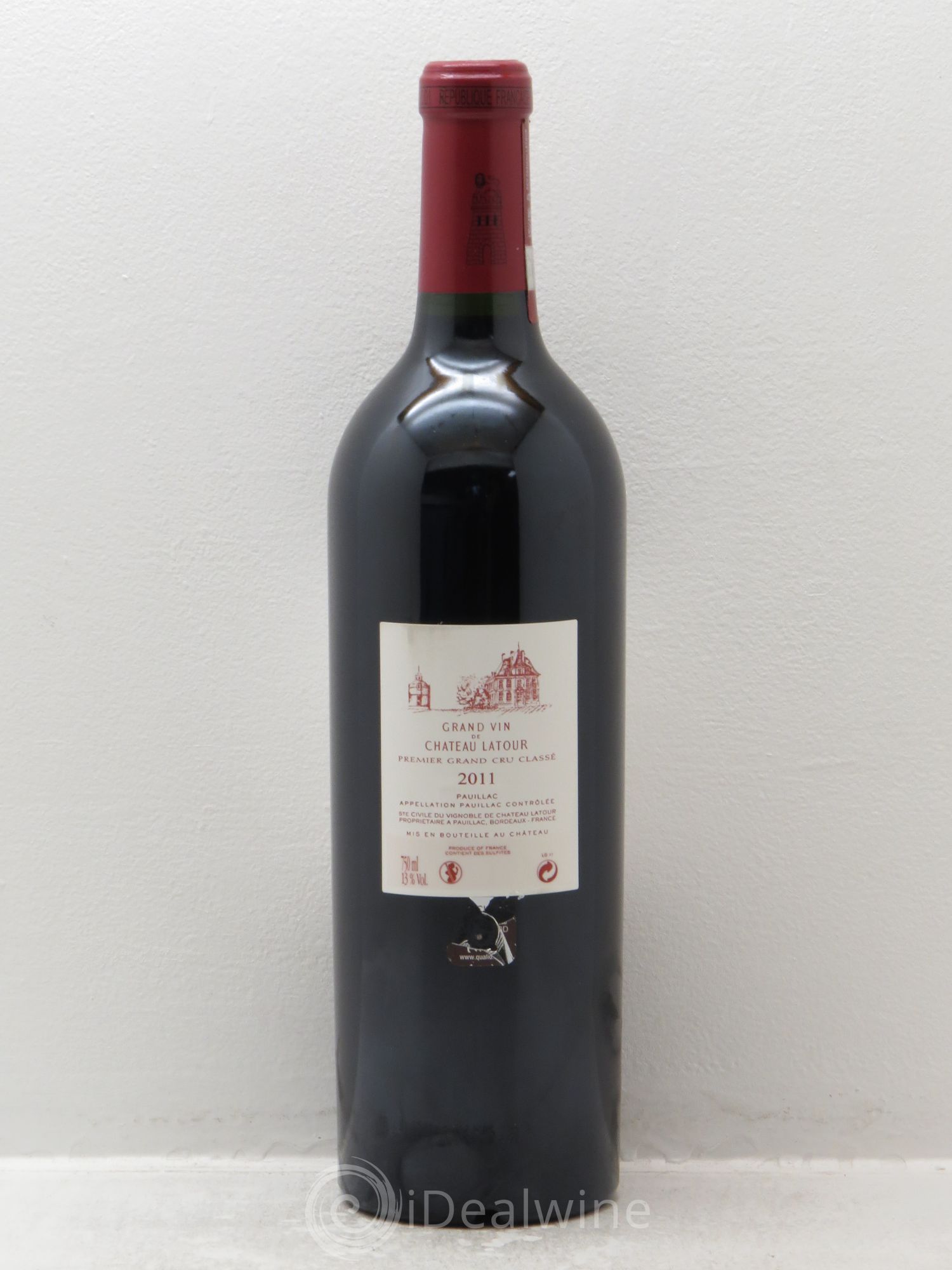 Château Latour 1er Grand Cru Classé 2011 - Lot de 1 bouteille - 1