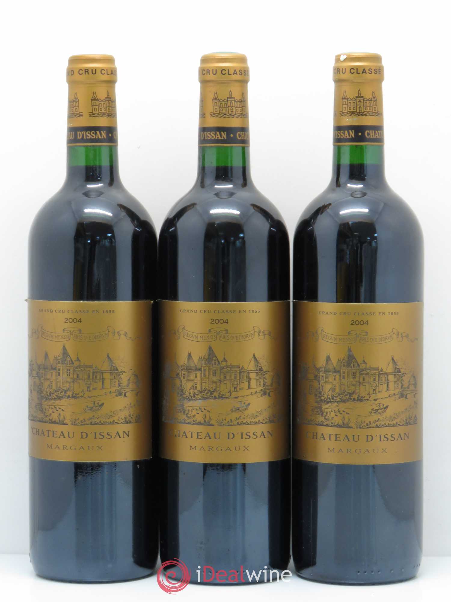 Château d'Issan 3ème Grand Cru Classé 2004 - Lot de 3 bouteilles - 0