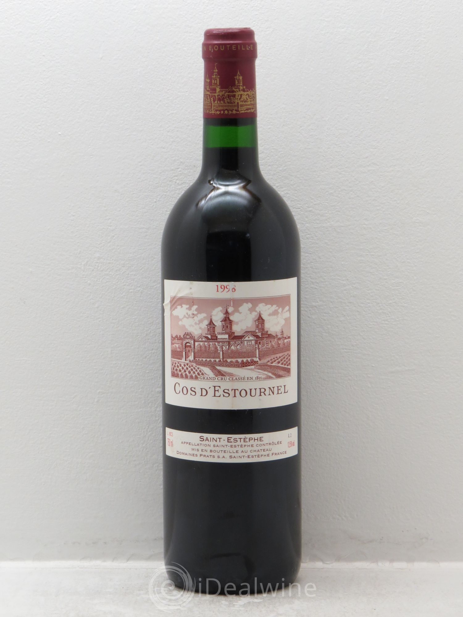 Cos d'Estournel 2ème Grand Cru Classé 1998 - Lot de 1 bouteille - 0