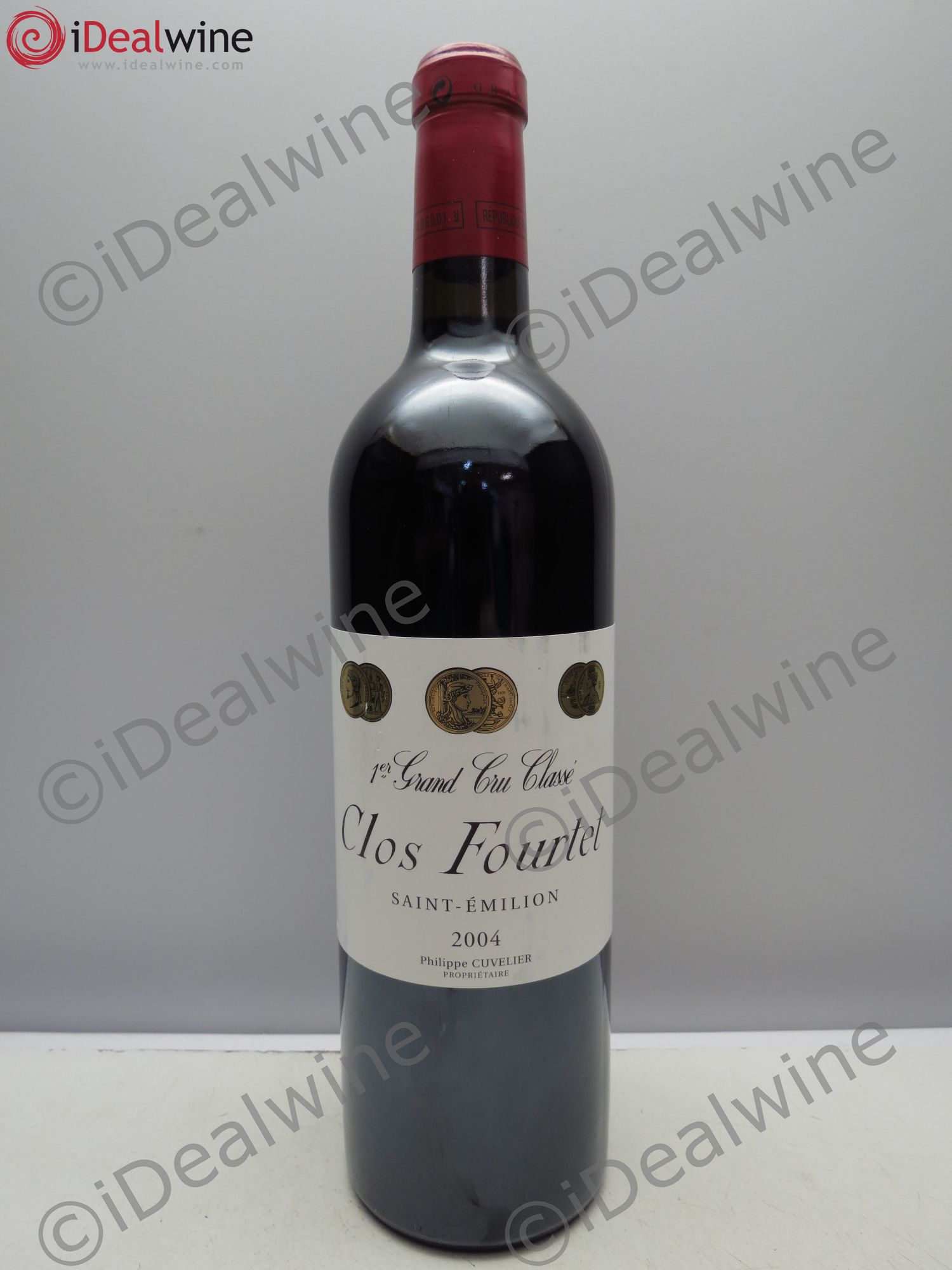 Clos Fourtet 1er Grand Cru Classé B 2004 - Lot de 1 bouteille - 0