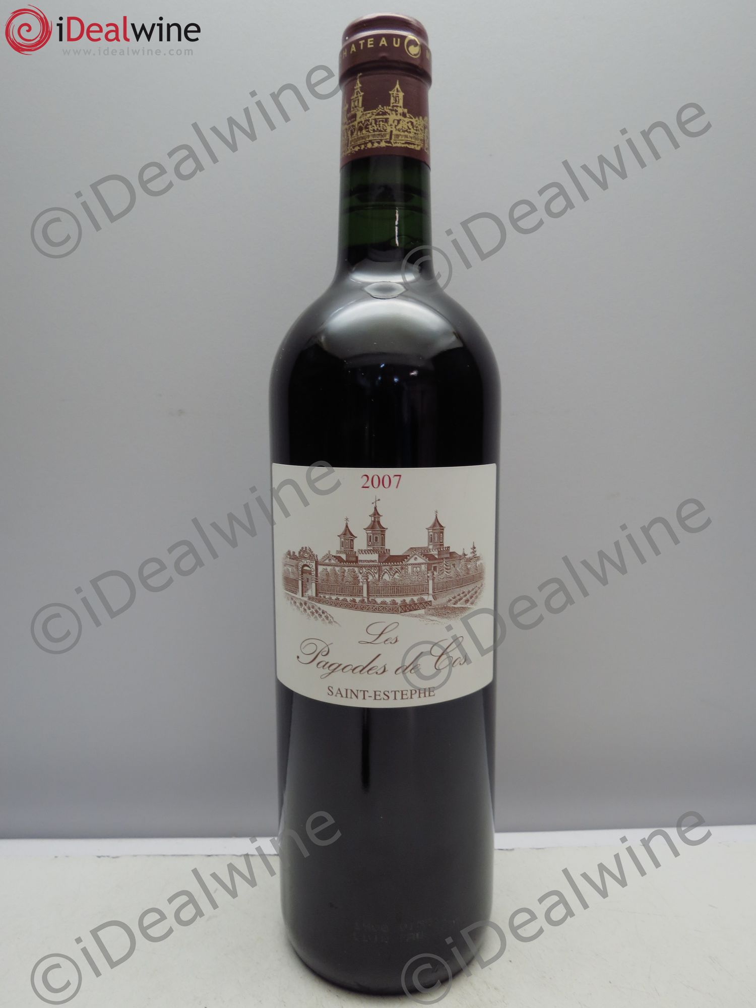 Les Pagodes de Cos Second Vin 2007 - Lot de 1 bouteille - 0