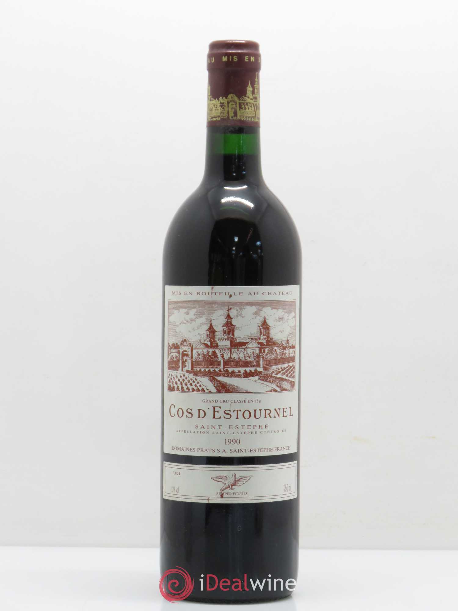 Cos d'Estournel 2ème Grand Cru Classé 1990 - Lot de 1 bouteille - 0
