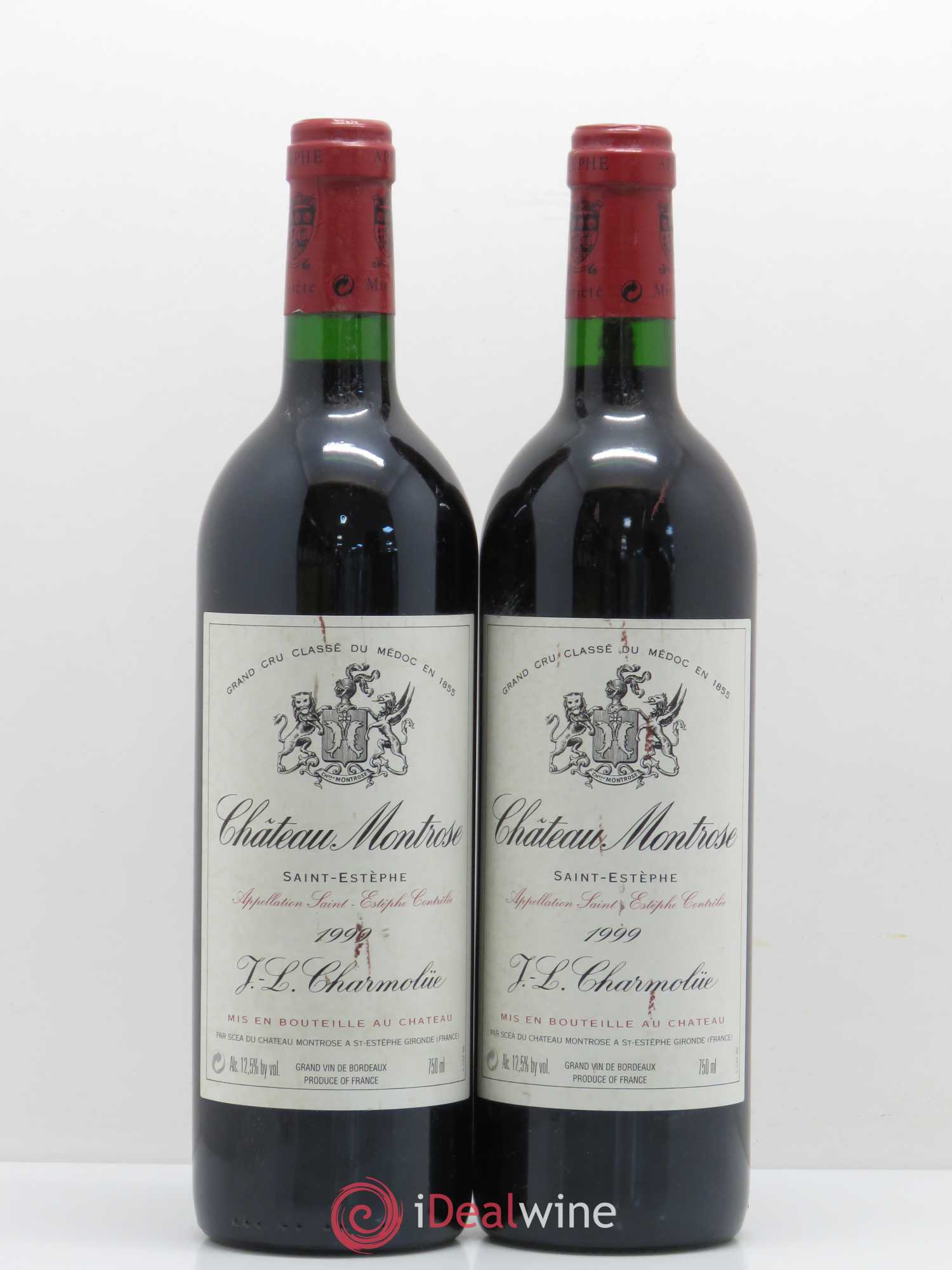 Château Montrose 2ème Grand Cru Classé (sans prix de réserve) 1999 - Lot de 2 bouteilles - 0