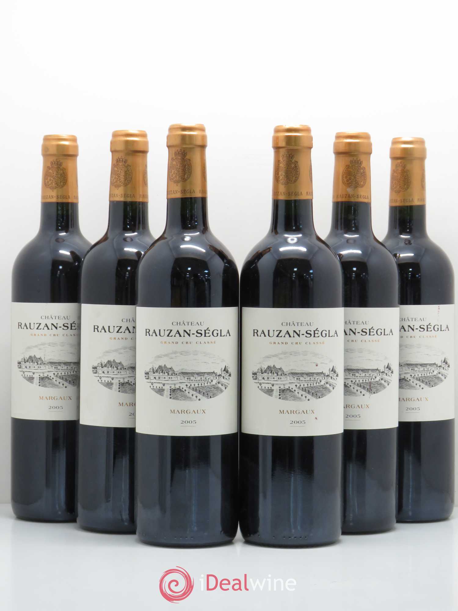 Château Rauzan Ségla Grand Cru Classé 2005 - Lot de 6 bouteilles - 0