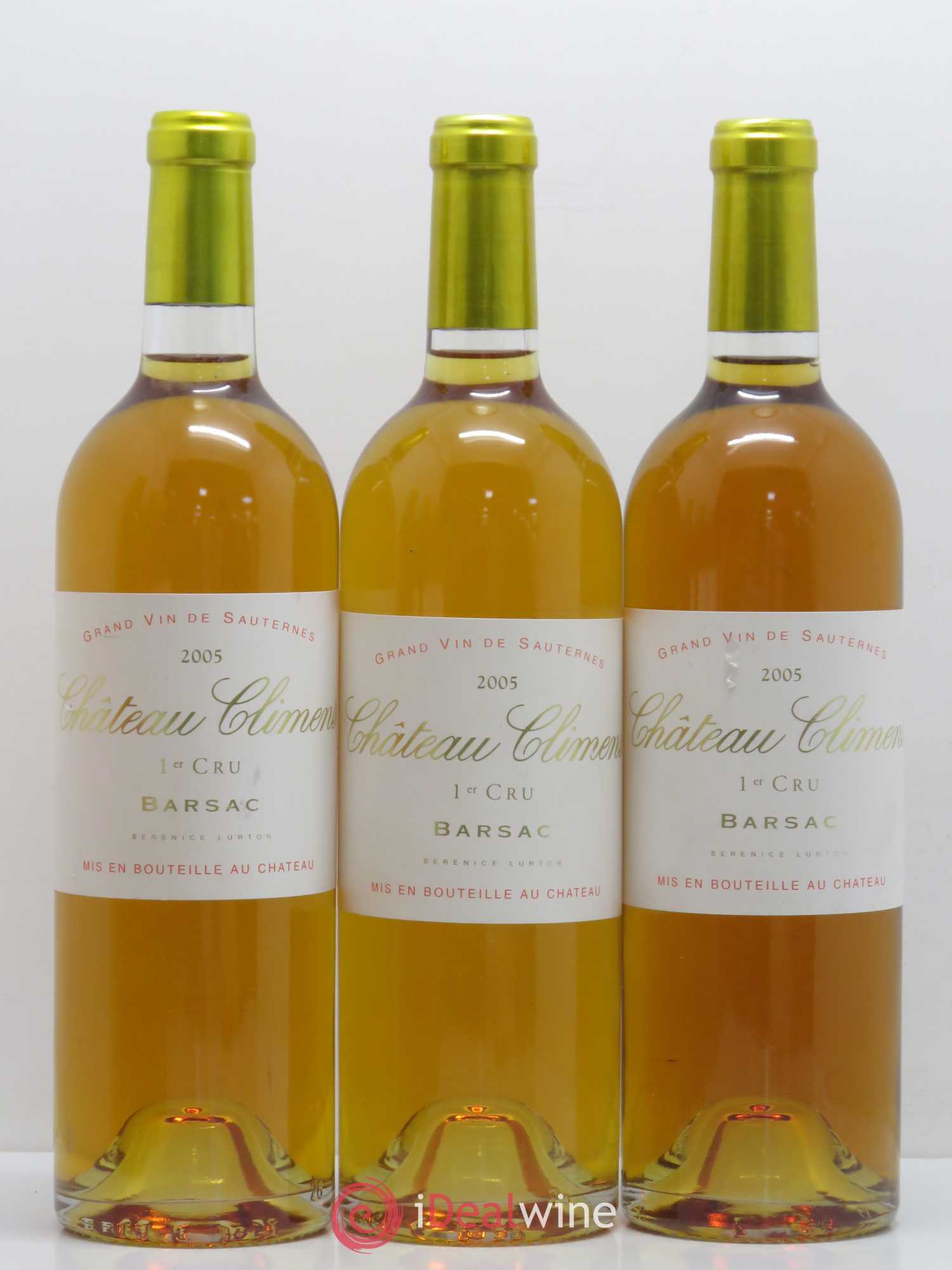 Château Climens 1er Grand Cru Classé  (senza prezzo di riserva) 2005 - Lotto di 6 bottiglie - 2