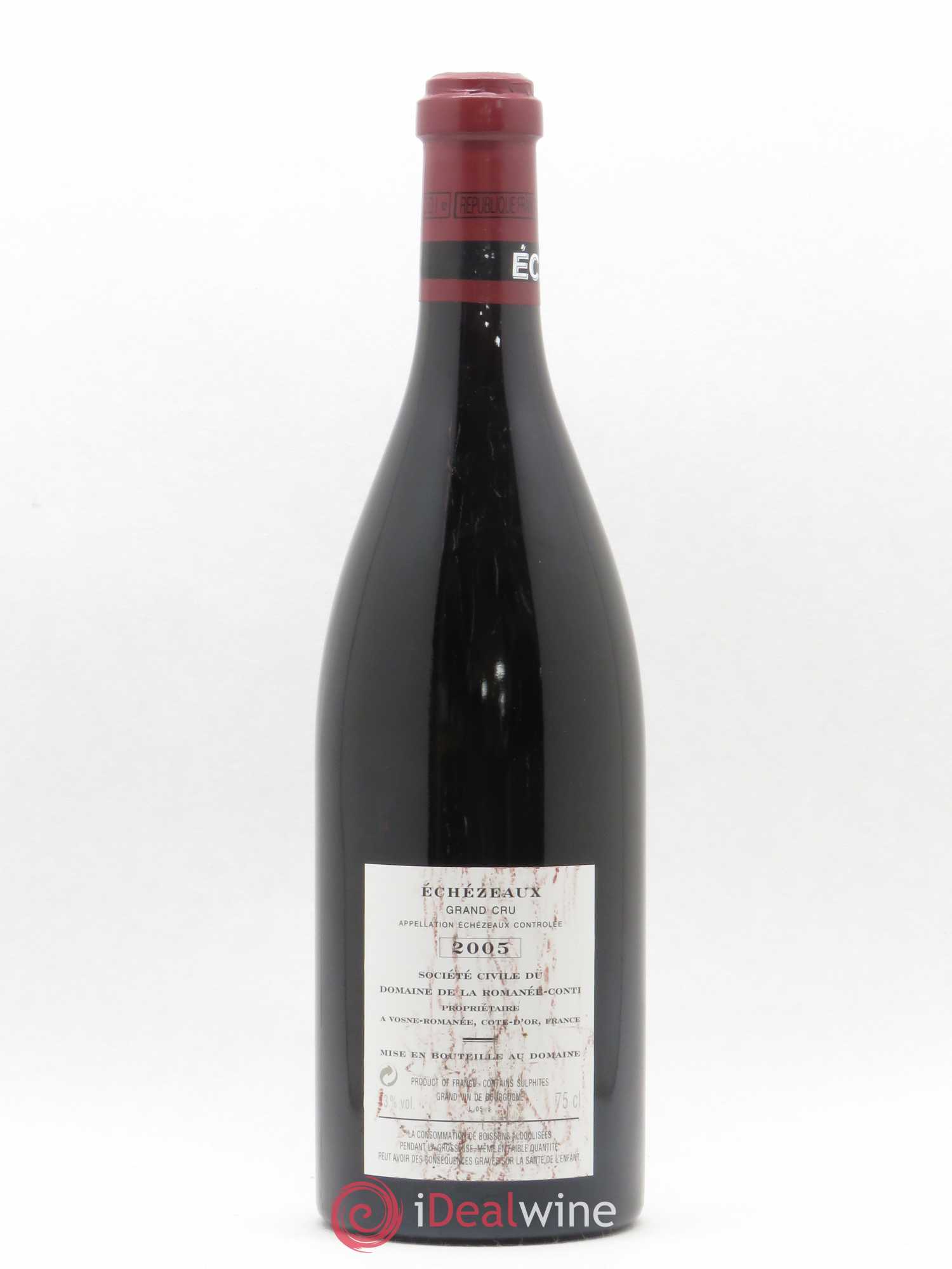 Echezeaux Grand Cru Domaine de la Romanée-Conti 2005 - Lot de 1 bouteille - 1