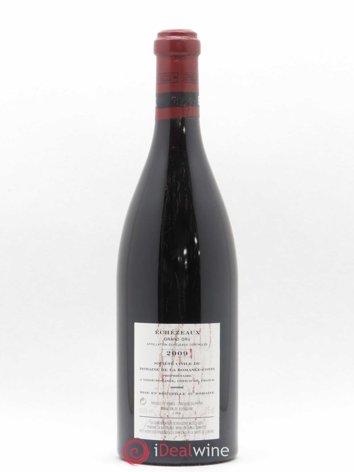 Echezeaux Grand Cru Domaine de la Romanée-Conti 2009 - Lot de 1 bouteille - 1