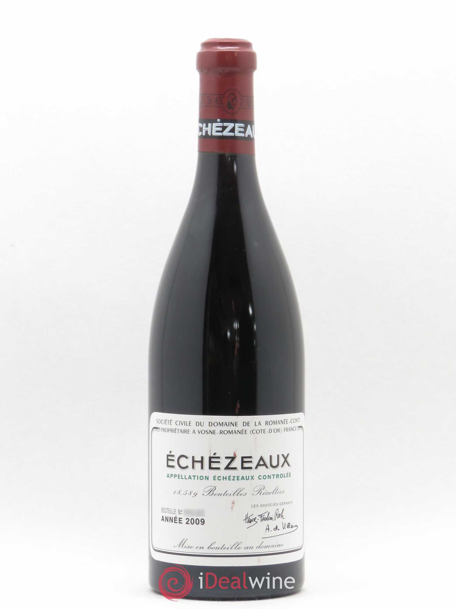Echezeaux Grand Cru Domaine de la Romanée-Conti 2009 - Lot de 1 bouteille - 0
