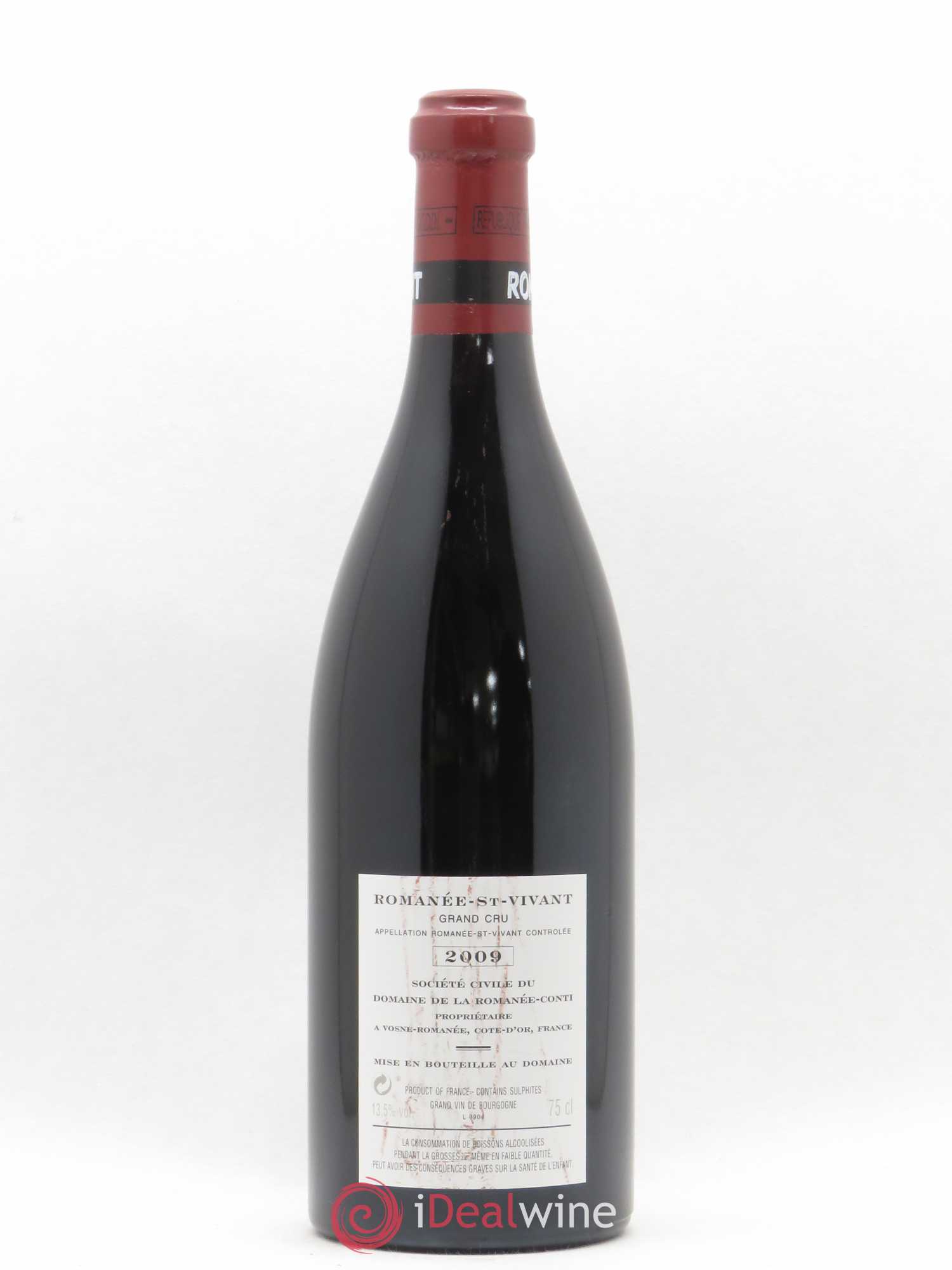 Romanée-Saint-Vivant Grand Cru Domaine de la Romanée-Conti 2009 - Lot de 1 bouteille - 1