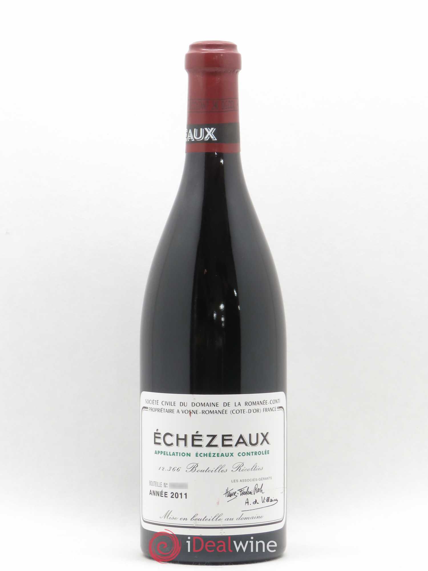 Echezeaux Grand Cru Domaine de la Romanée-Conti 2011 - Lot de 1 bouteille - 0