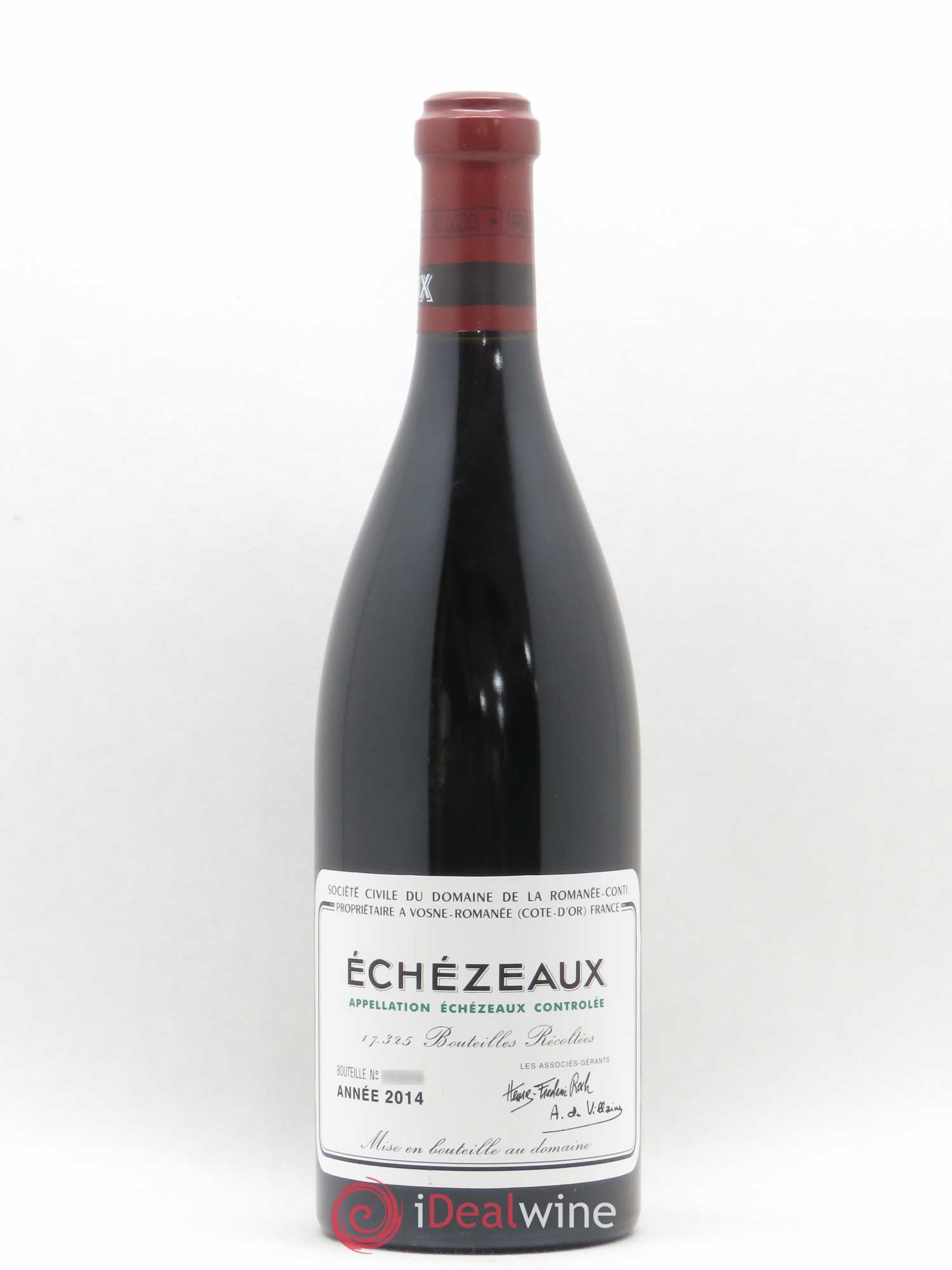 Echezeaux Grand Cru Domaine de la Romanée-Conti 2014 - Lot de 1 bouteille - 0