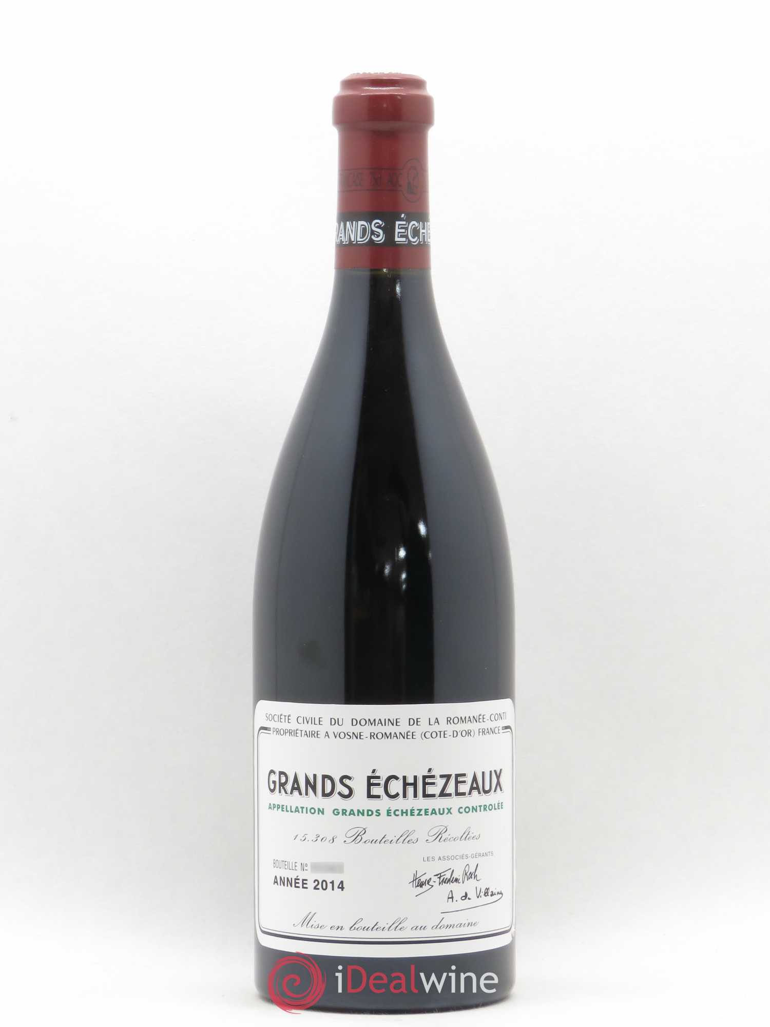 Grands-Echezeaux Grand Cru Domaine de la Romanée-Conti 2014 - Lot de 1 bouteille - 0