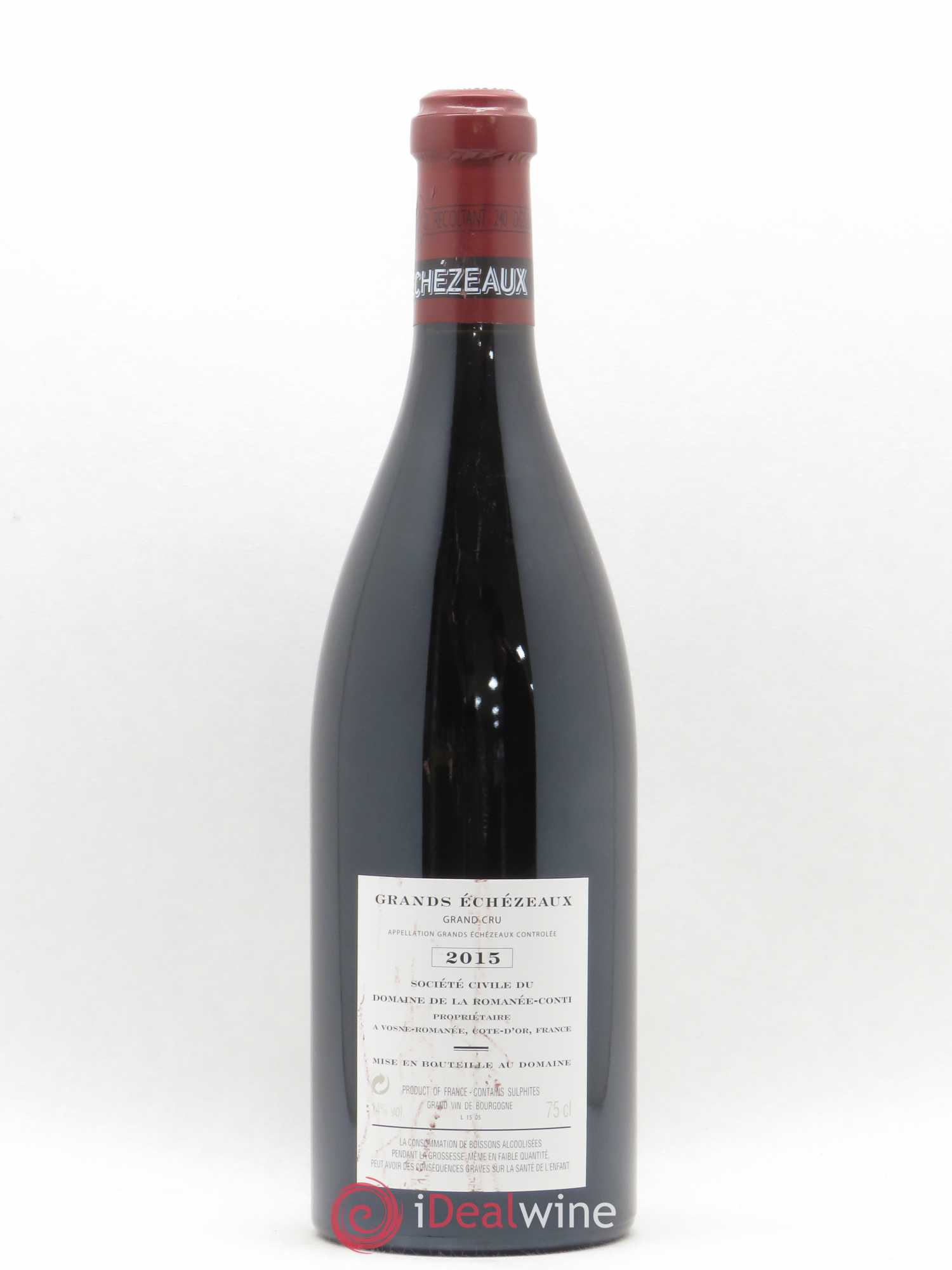 Grands-Echezeaux Grand Cru Domaine de la Romanée-Conti 2015 - Posten von 1 Flasche - 1