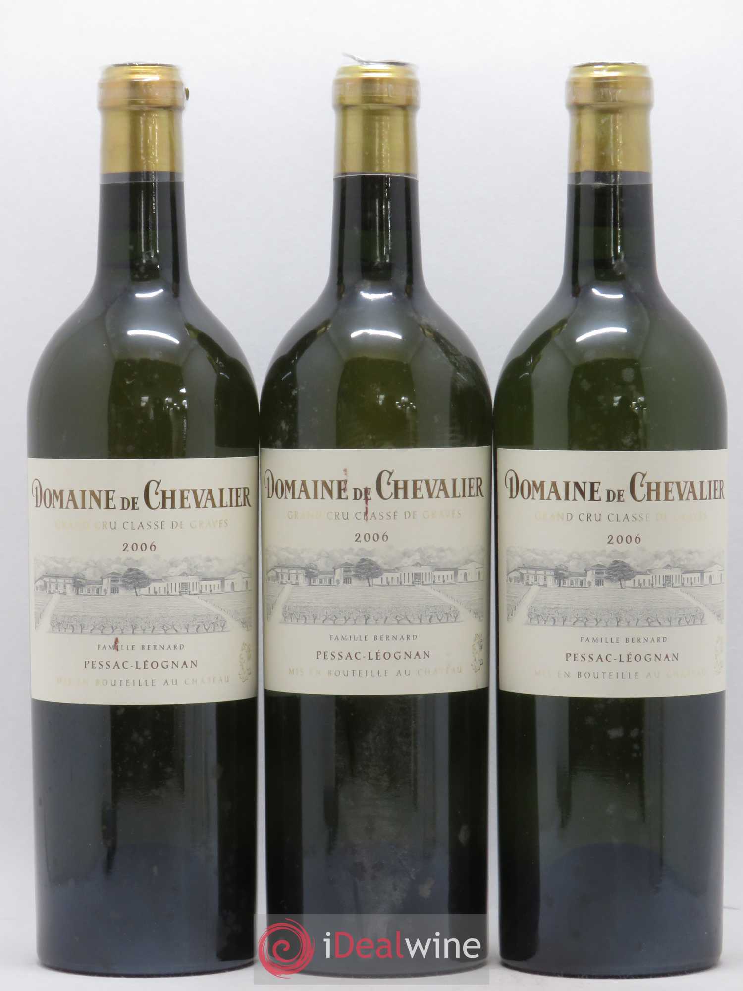 Domaine de Chevalier Cru Classé de Graves 2006 - Lot de 3 bouteilles - 0