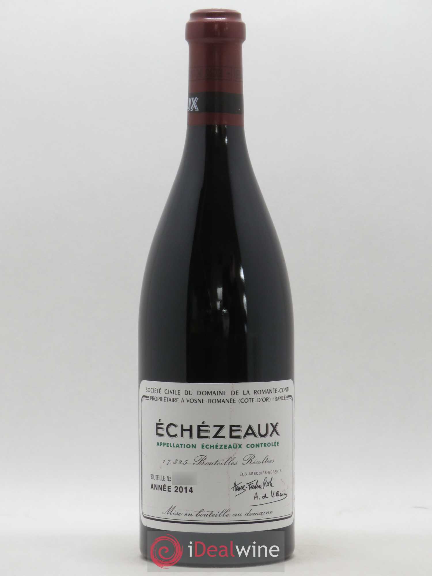 Echezeaux Grand Cru Domaine de la Romanée-Conti 2014 - Lot de 1 bouteille - 0