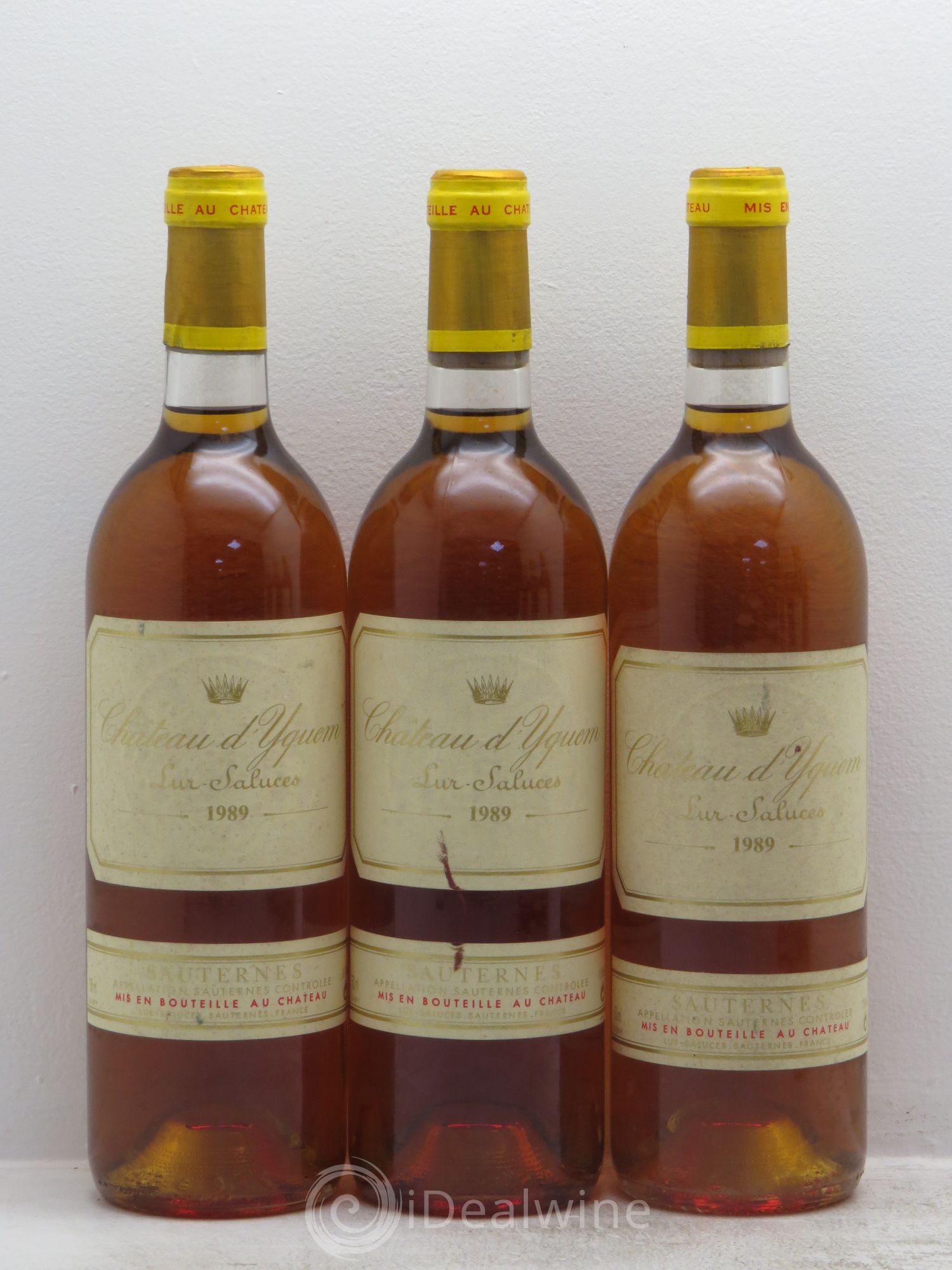 Château d' Yquem 1er Cru Classé Supérieur 1989 - Lotto di 6 bottiglie - 1