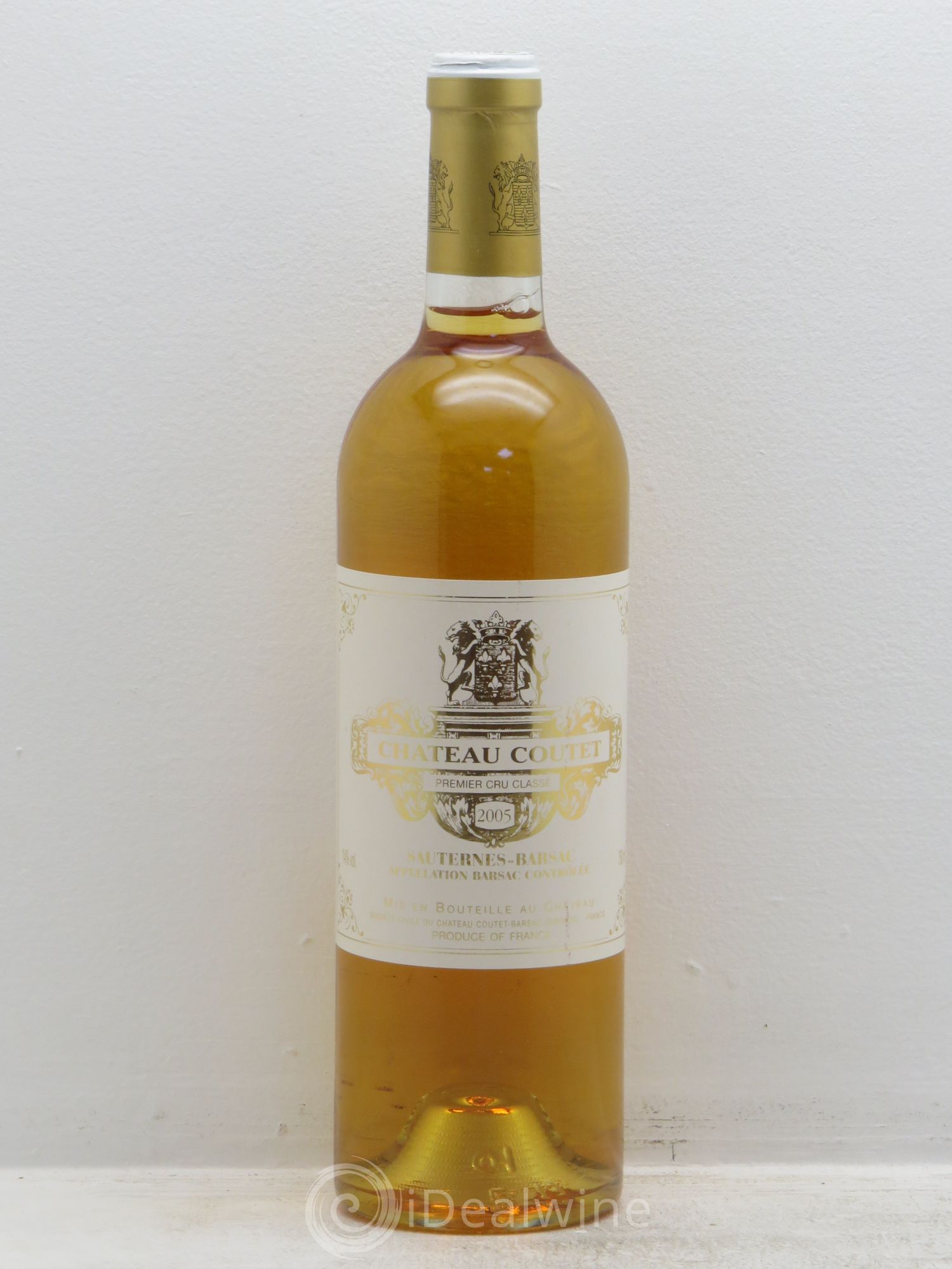 Château Coutet 1er Grand Cru Classé 2005 - Lotto di 1 bottiglia - 0