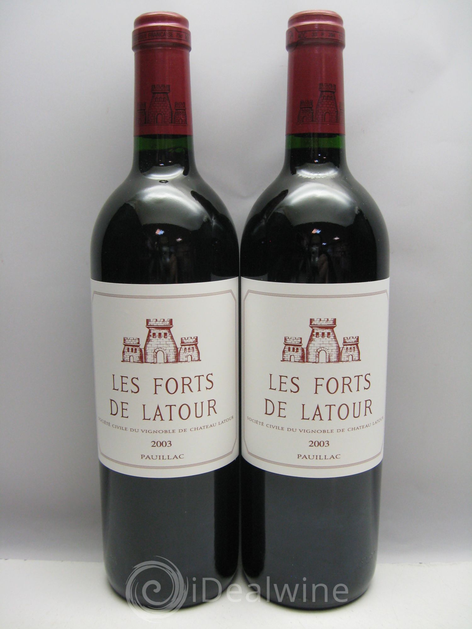 Les Forts de Latour Second Vin 2003 - Lot de 12 bouteilles - 0