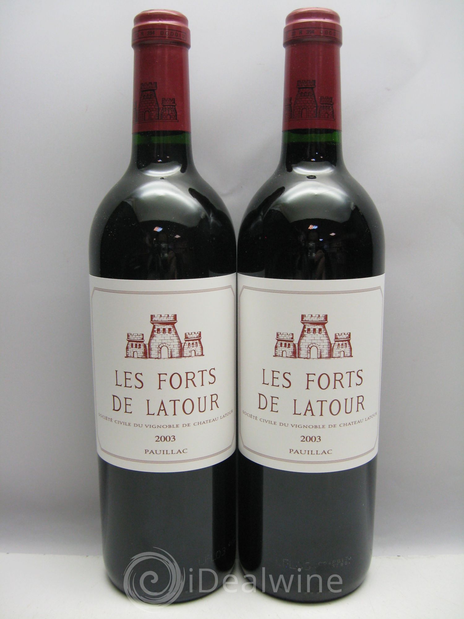 Les Forts de Latour Second Vin 2003 - Lot de 12 bouteilles - 1
