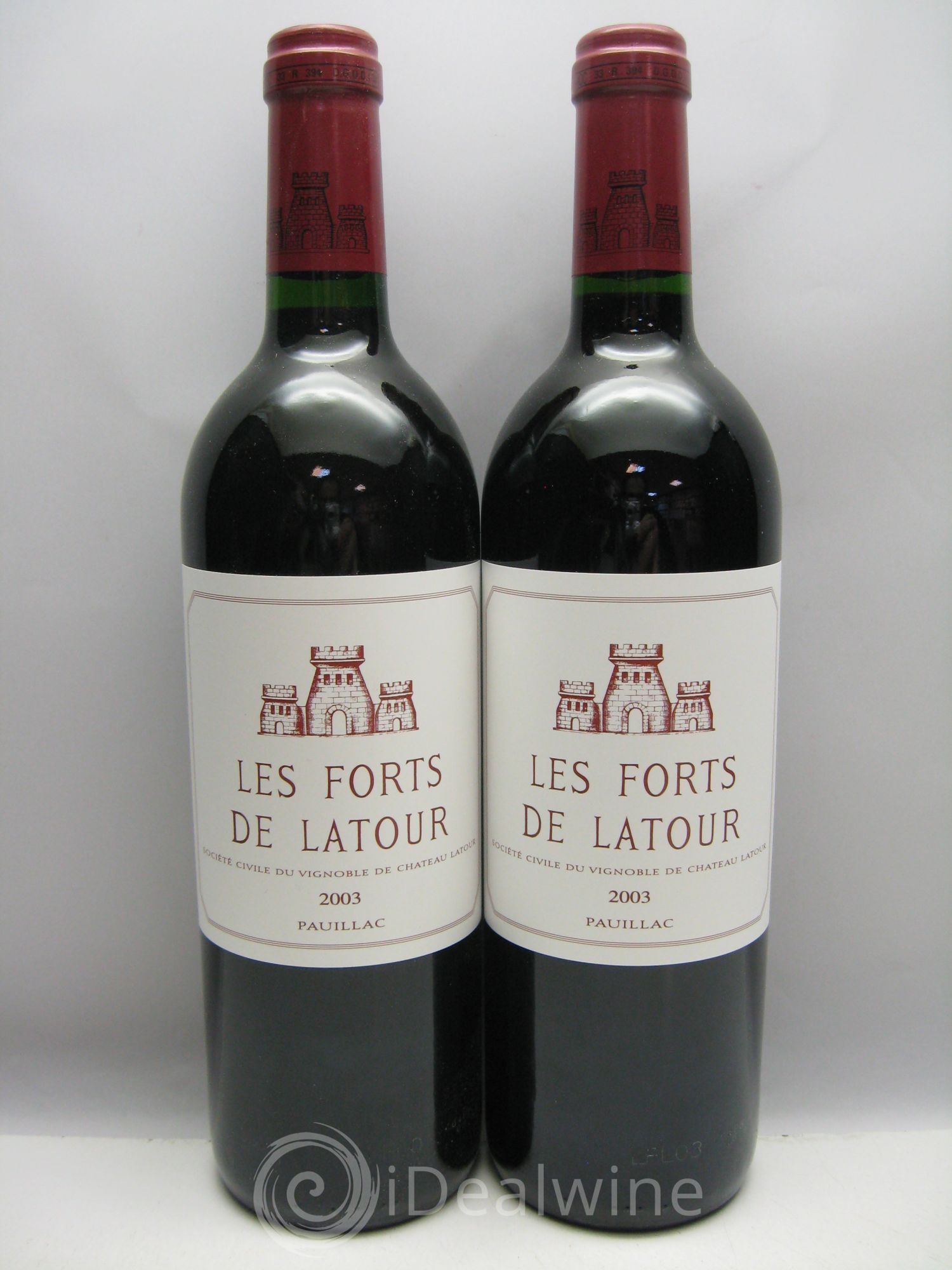 Les Forts de Latour Second Vin 2003 - Lot de 12 bouteilles - 2