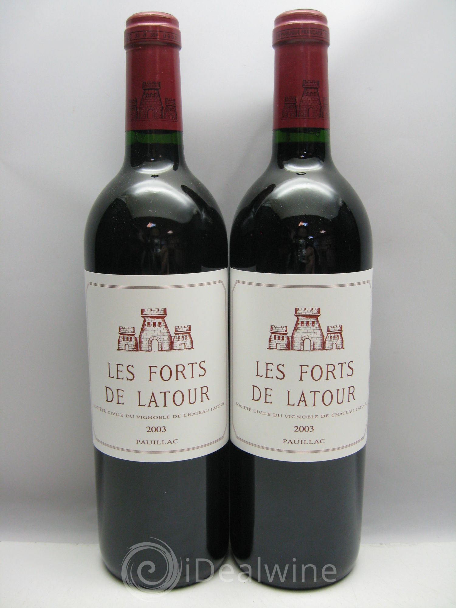 Les Forts de Latour Second Vin 2003 - Lot de 12 bouteilles - 4