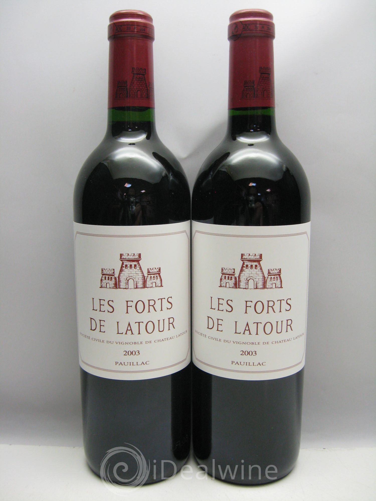 Les Forts de Latour Second Vin 2003 - Lot de 12 bouteilles - 5