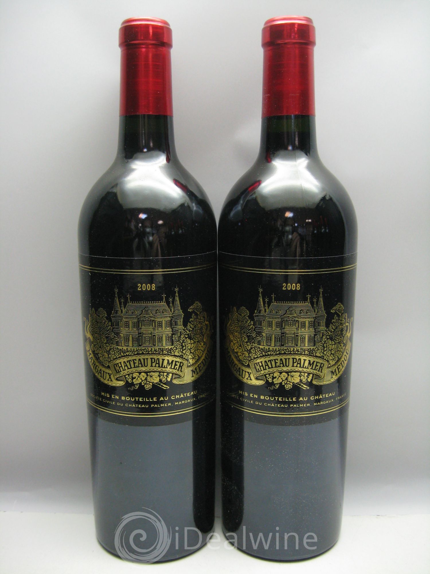 Château Palmer 3ème Grand Cru Classé 2008 - Lot de 12 bouteilles - 0
