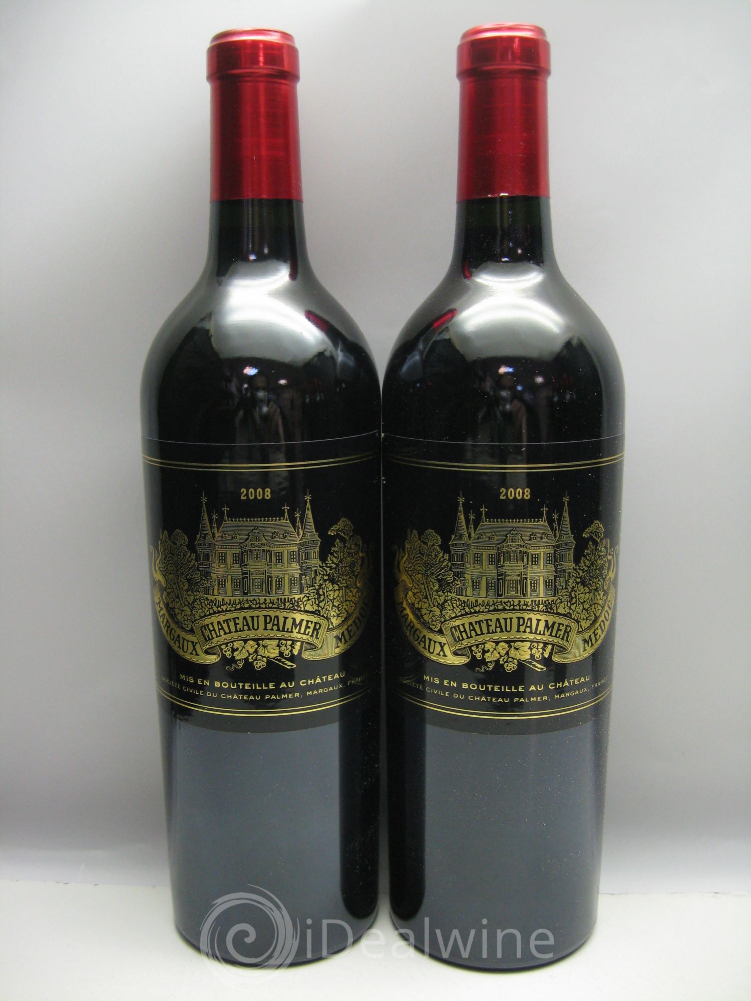 Château Palmer 3ème Grand Cru Classé 2008 - Lot de 12 bouteilles - 1