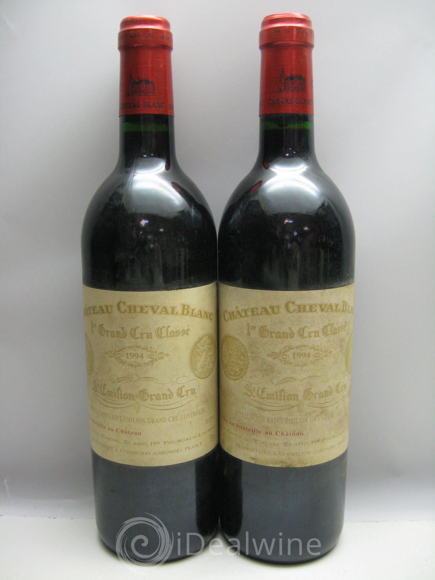 Château Cheval Blanc 1er Grand Cru Classé A 1994 - Lot de 12 bouteilles - 1