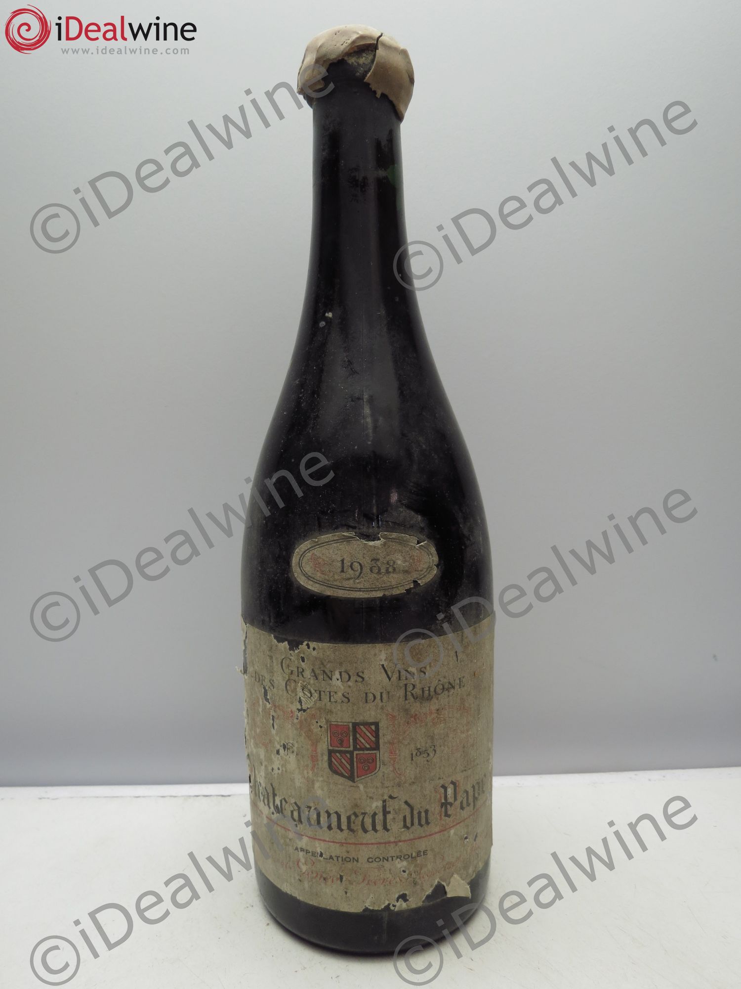 Châteauneuf-du-Pape Nég.Pénévé Frères 1938 - Lot de 1 bouteille - 0