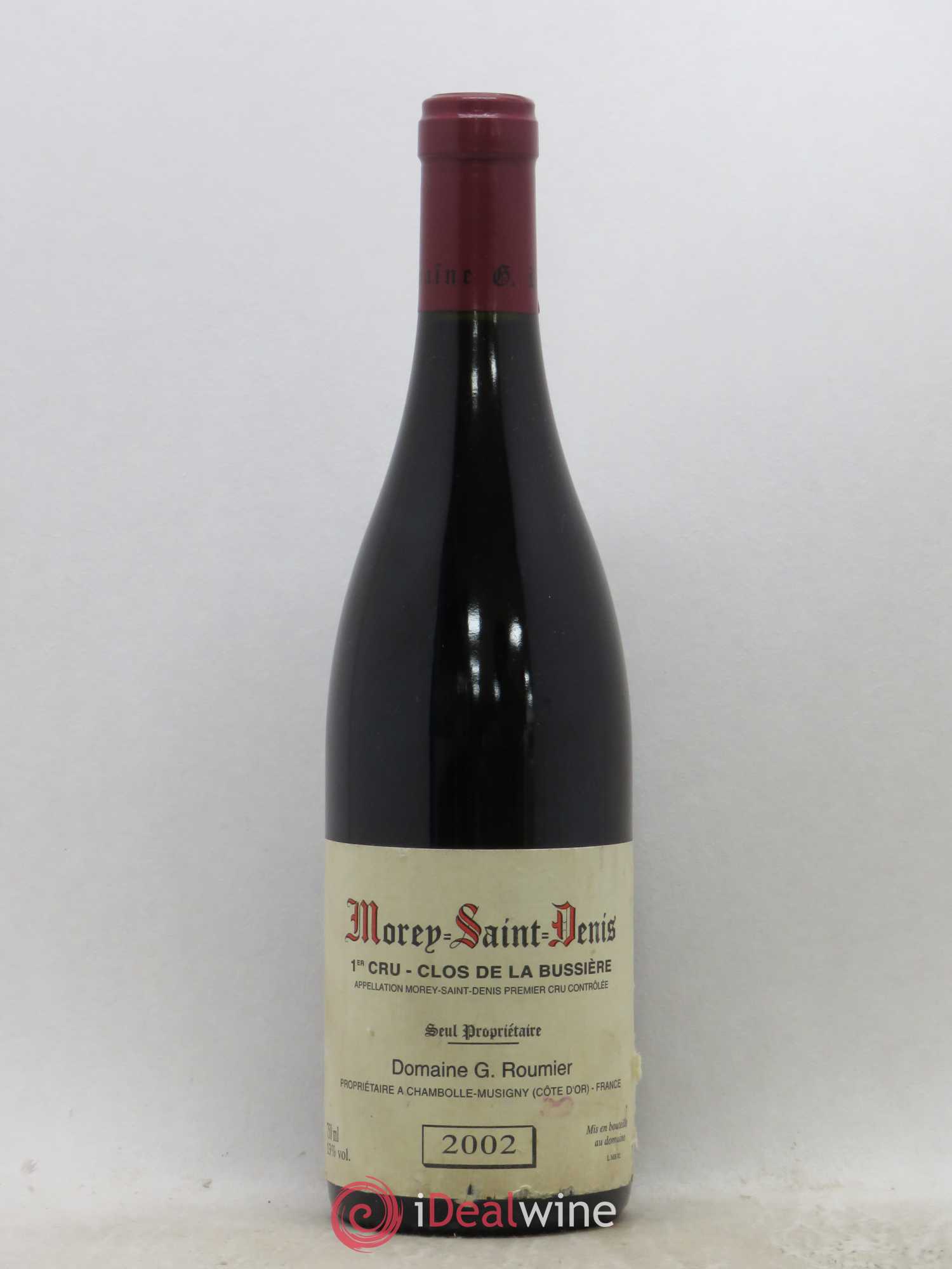 Morey-Saint-Denis 1er Cru Clos de la Bussière Georges Roumier (Domaine) 2002 - Lot de 1 bouteille - 0