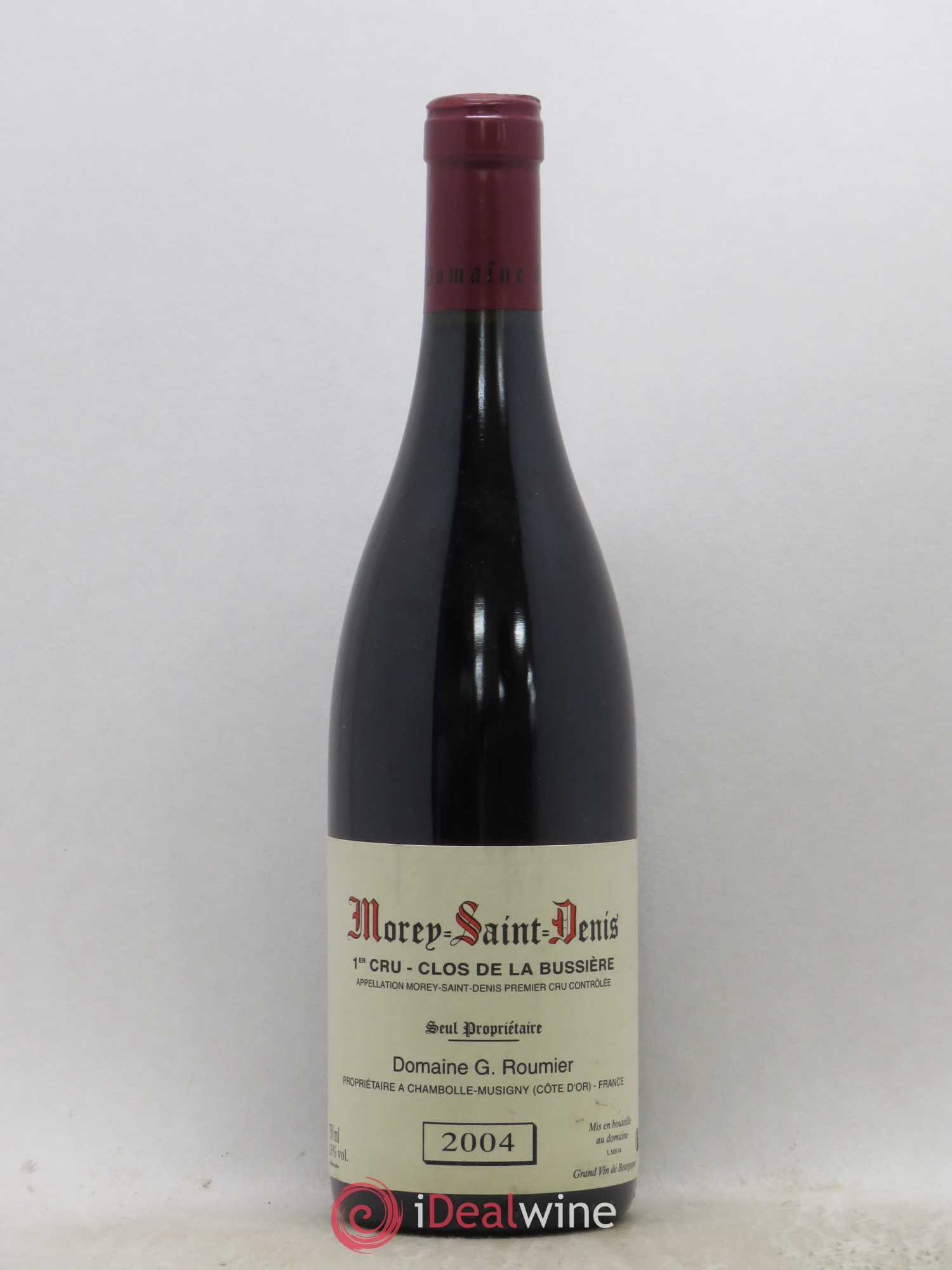 Morey-Saint-Denis 1er Cru Clos de la Bussière Georges Roumier (Domaine) 2004 - Lot de 1 bouteille - 0