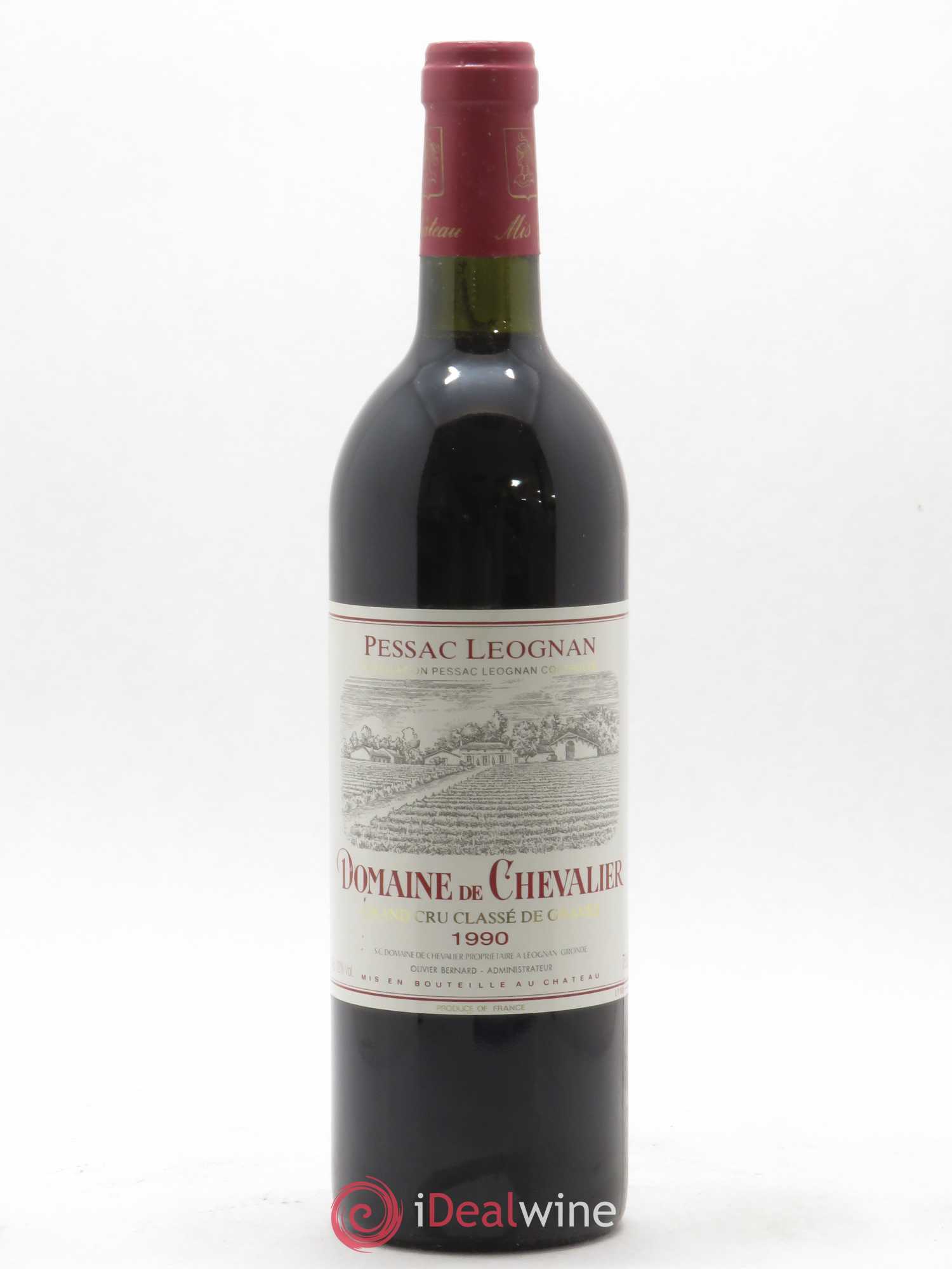 Domaine de Chevalier Cru Classé de Graves 1990 - Lot de 1 bouteille - 0