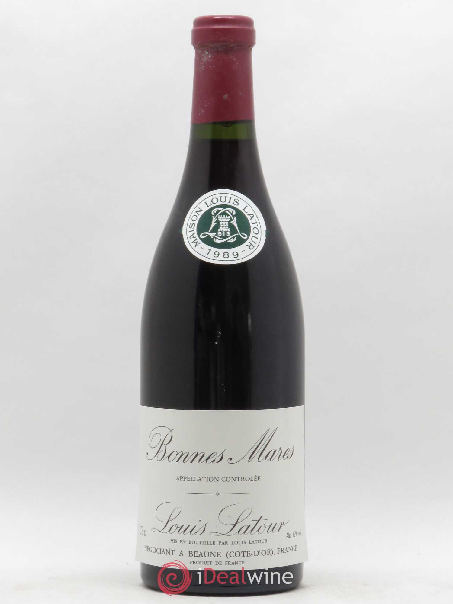 Bonnes-Mares Grand Cru Louis Latour 1989 - Lot de 1 bouteille - 0