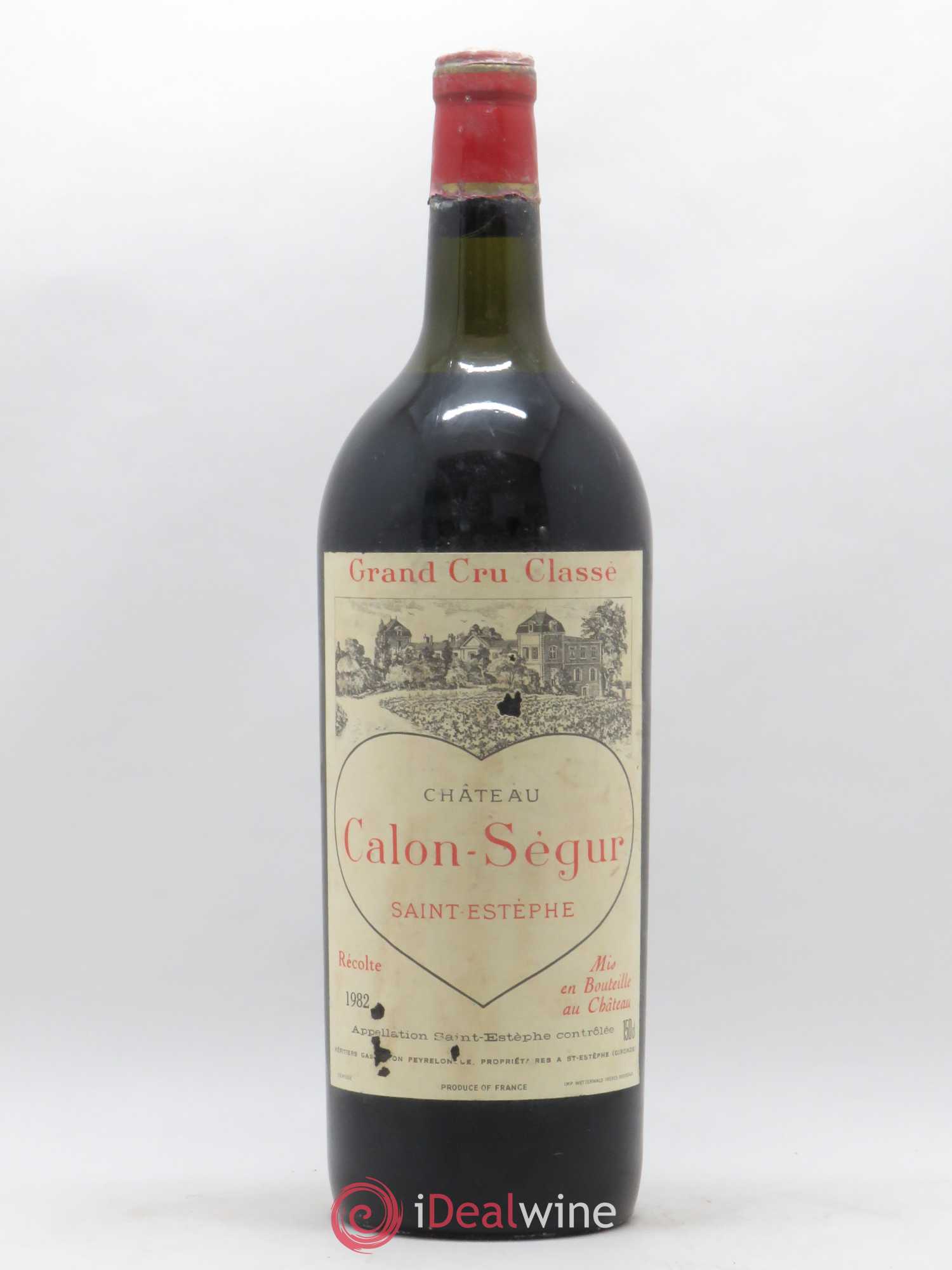 Château Calon Ségur 3ème Grand Cru Classé 1982 - Lot de 1 magnum - 0