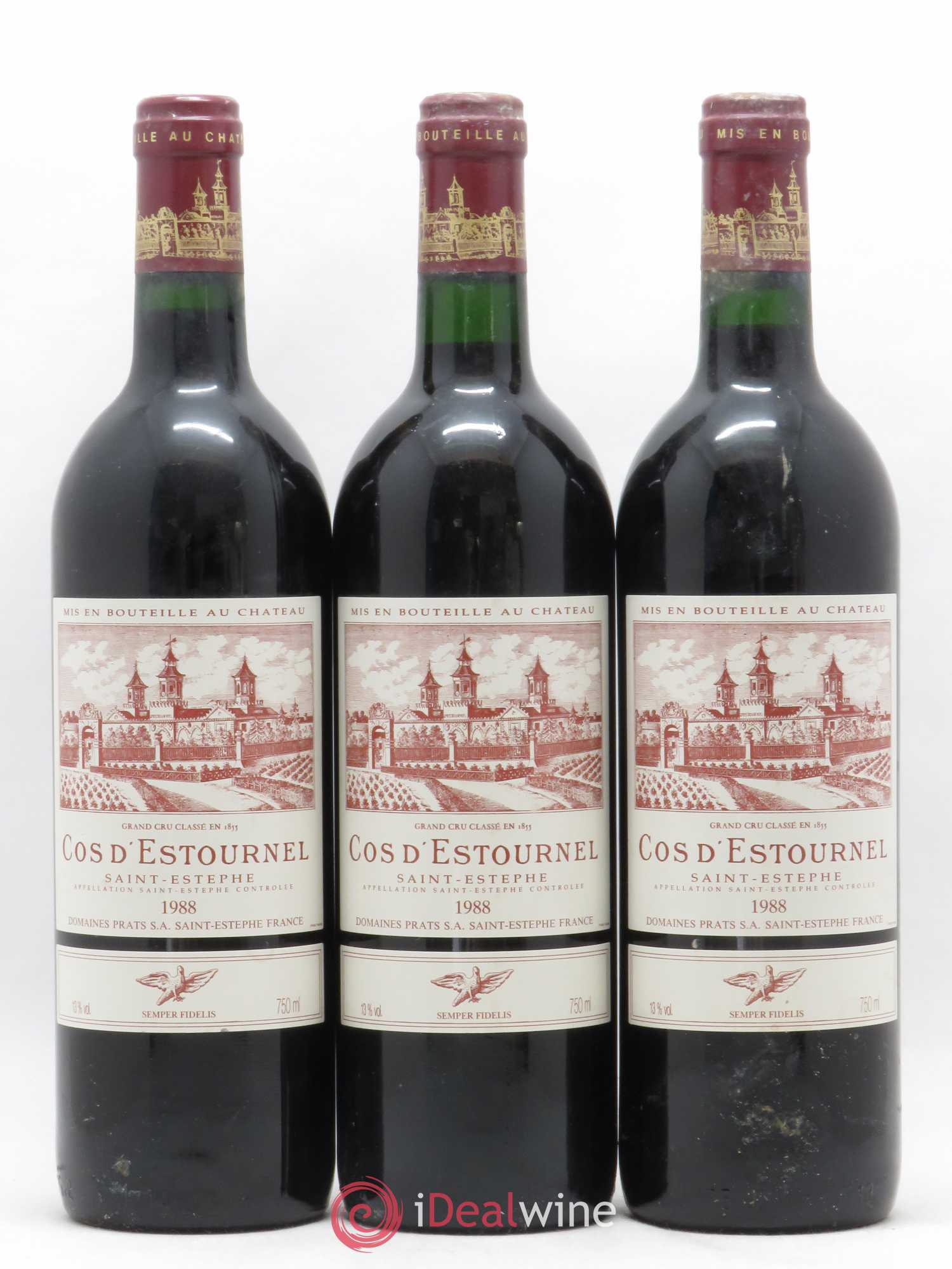Cos d'Estournel 2ème Grand Cru Classé 1988 - Lot de 12 bouteilles - 1