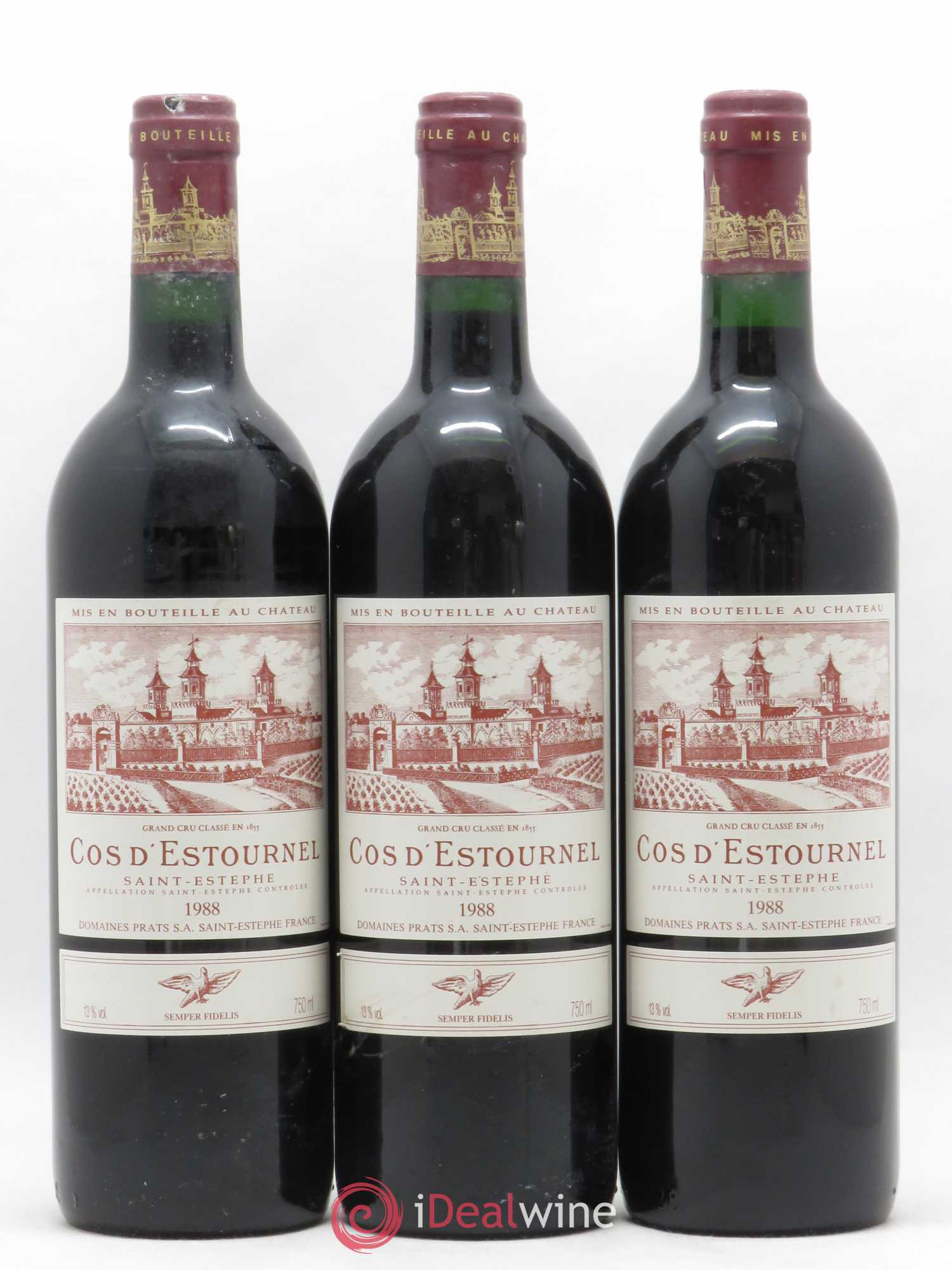 Cos d'Estournel 2ème Grand Cru Classé 1988 - Lot de 12 bouteilles - 2