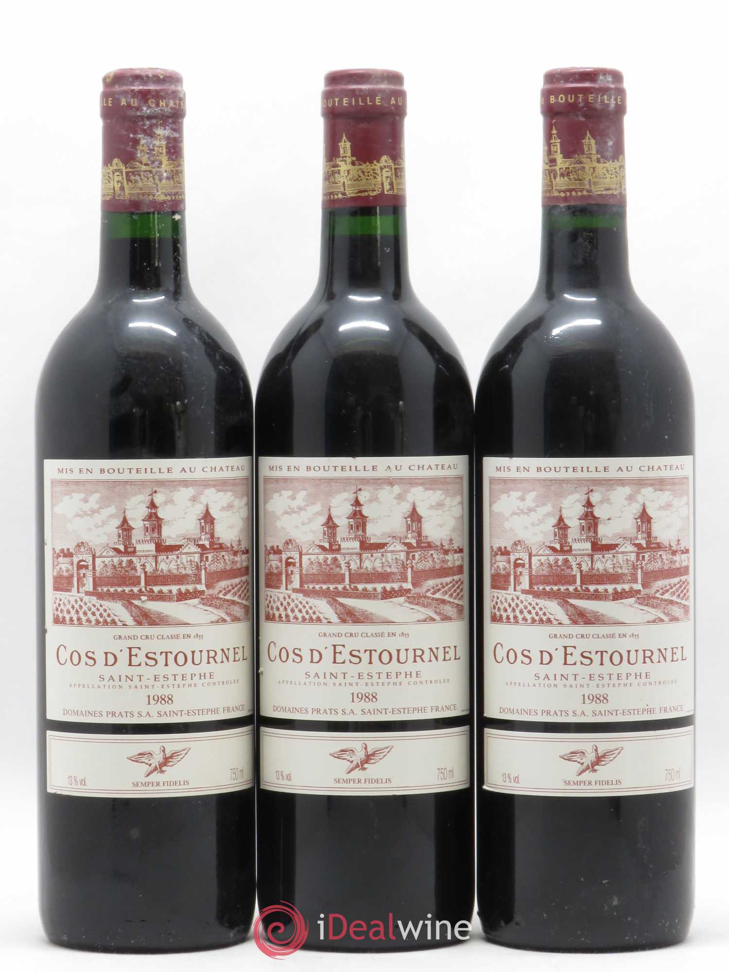 Cos d'Estournel 2ème Grand Cru Classé 1988 - Lot de 12 bouteilles - 3